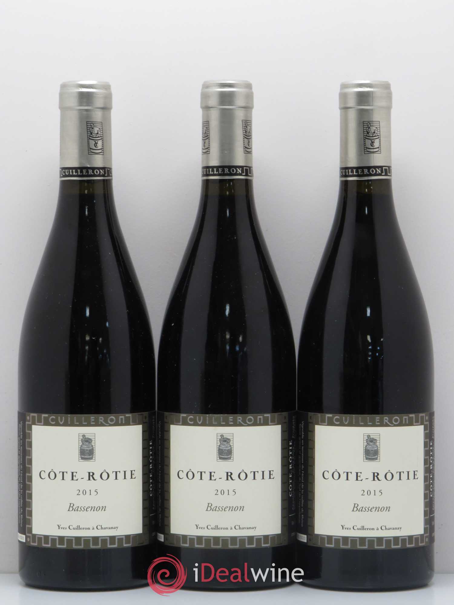 Côte-Rôtie Bassenon Yves Cuilleron (Domaine) 2015 - Lot de 3 bouteilles - 0