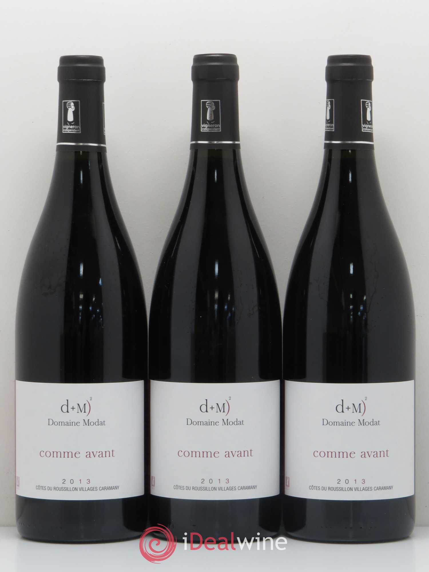 Côtes du Roussillon Villages Caramany Comme avant Domaine Modat 2013 - Lot de 6 bouteilles - 2