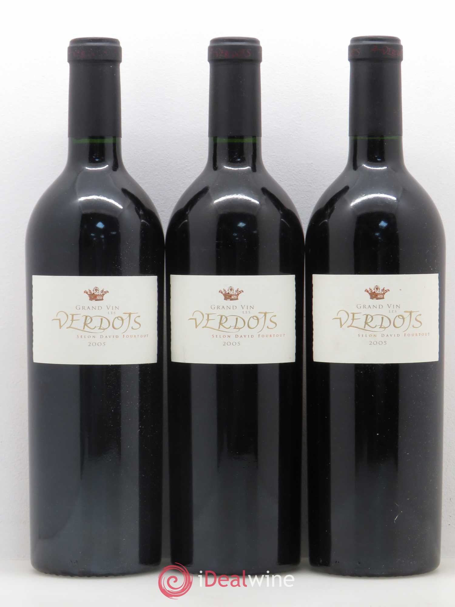 Bergerac Les Verdots Les Tours des Verdots 2005 - Posten von 12 Flaschen - 2