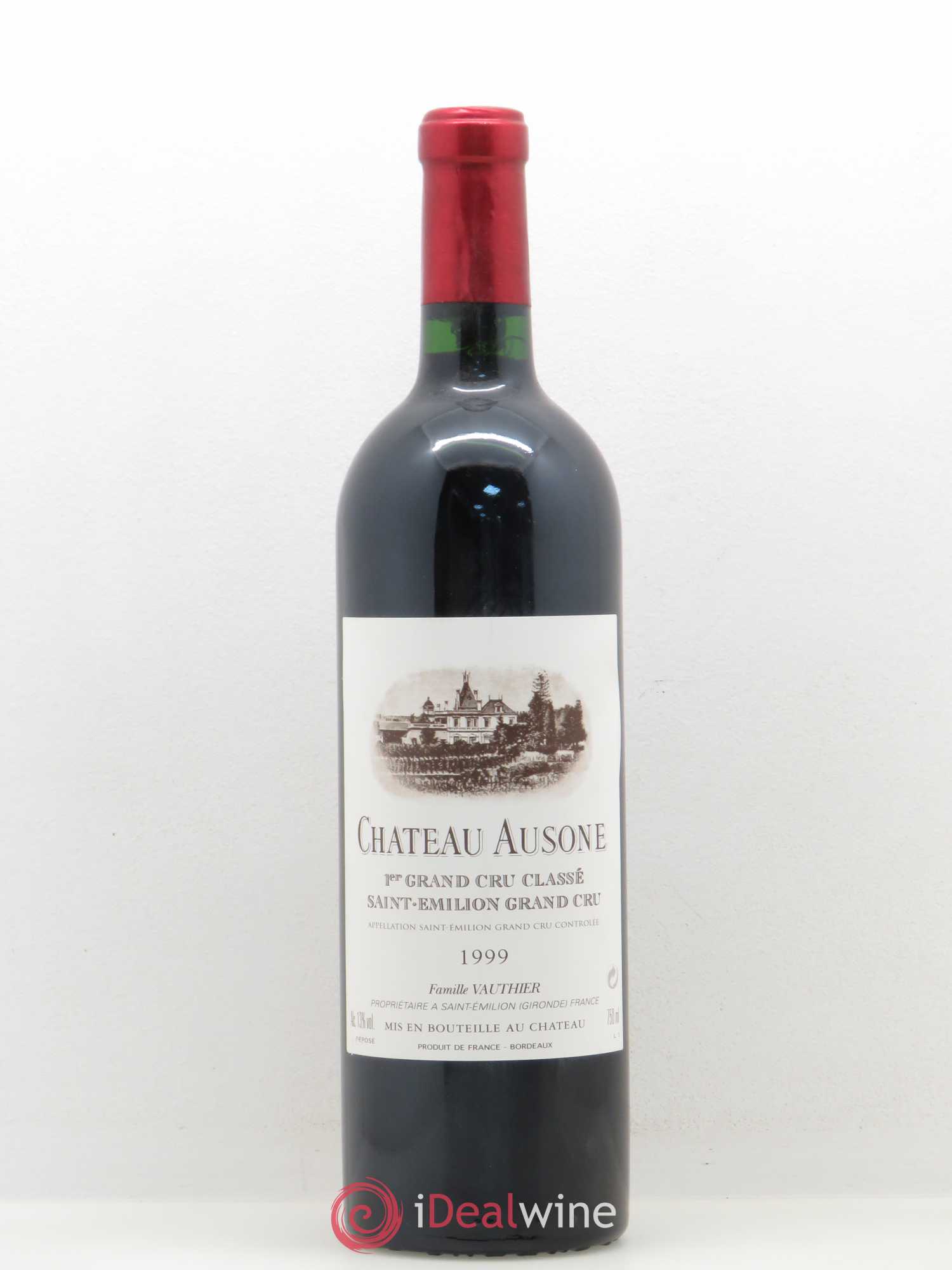 Château Ausone 1er Grand Cru Classé A 1999 - Lot de 1 bouteille - 0