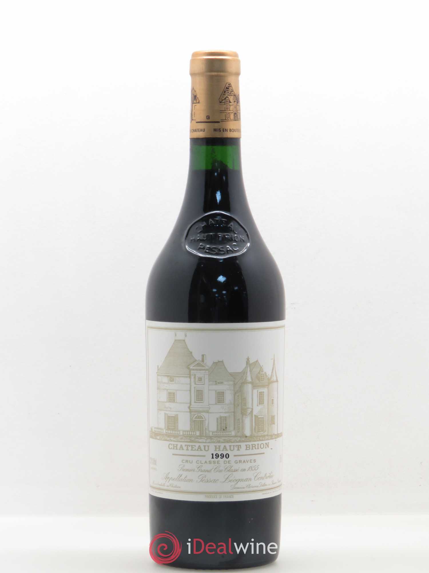 Château Haut Brion 1er Grand Cru Classé 1990 - Lot de 1 bouteille - 0