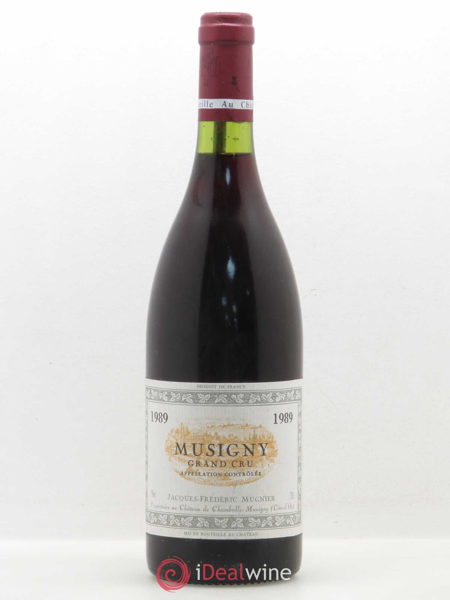 Musigny Grand Cru Jacques-Frédéric Mugnier 1989 - Lot de 1 bouteille - 0