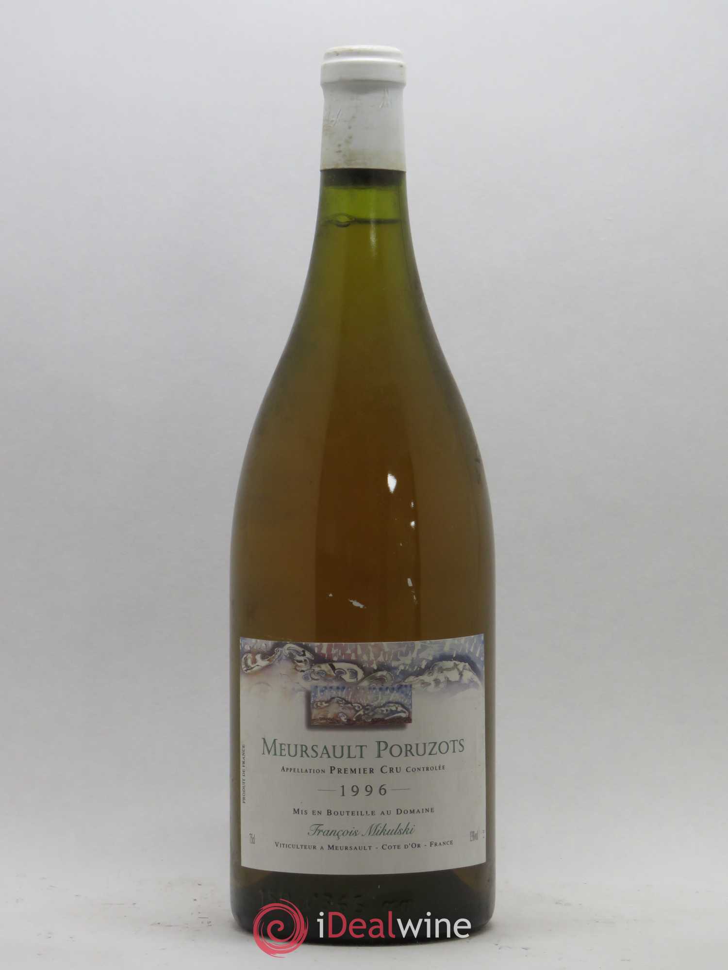 Meursault 1er Cru Poruzots François Mikulski 1996 - Lot de 1 magnum - 0