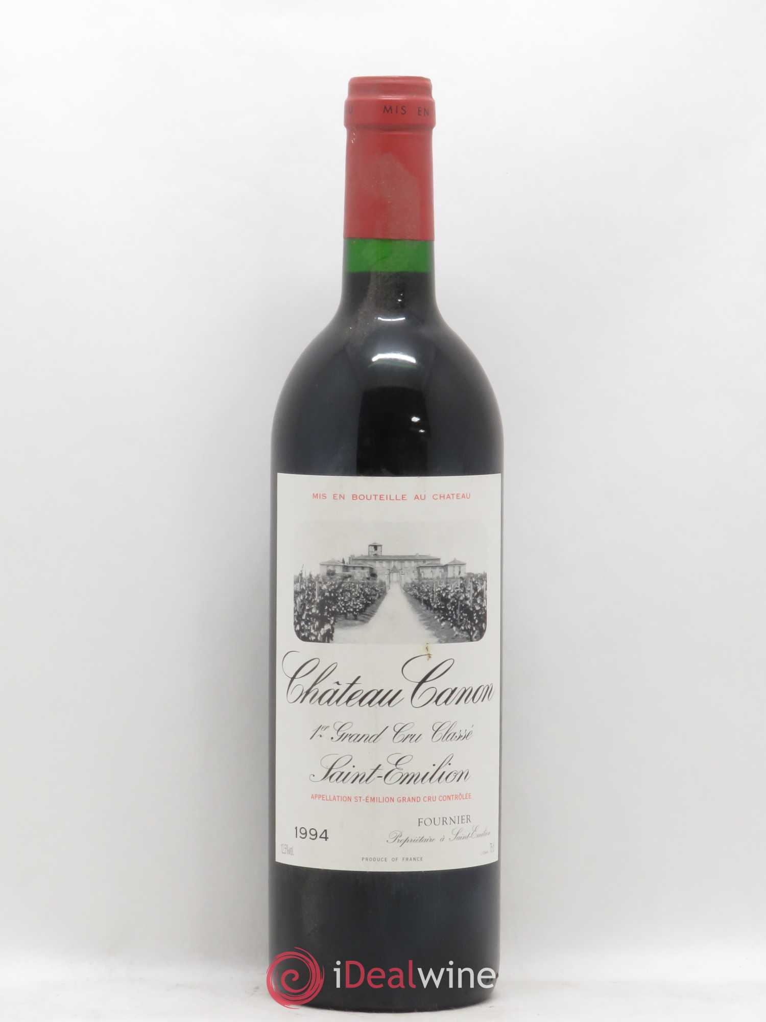Château Canon 1er Grand Cru Classé B 1994 - Lot de 1 bouteille - 0