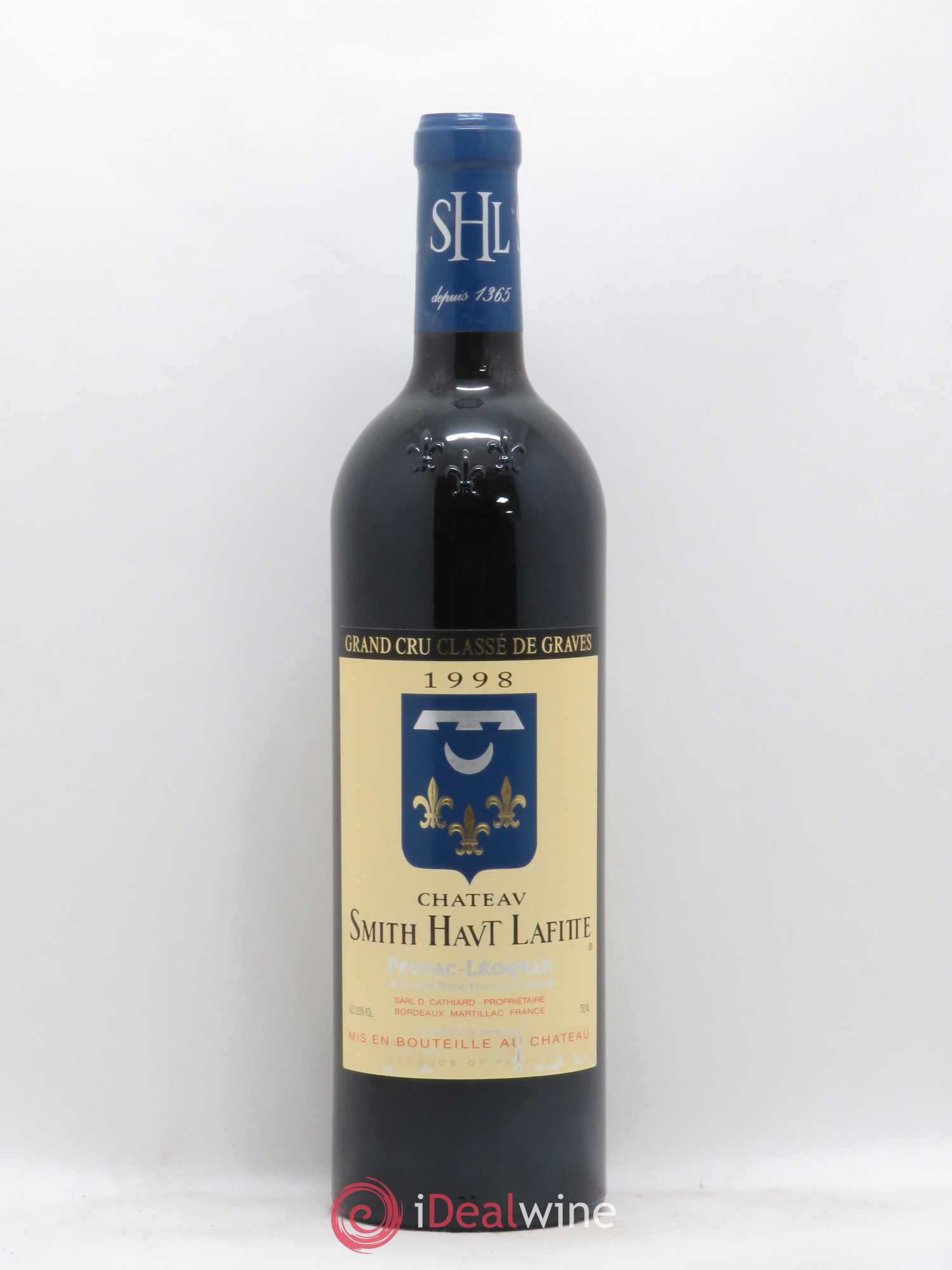 Château Smith Haut Lafitte Cru Classé de Graves 1998 - Lot de 1 bouteille - 0