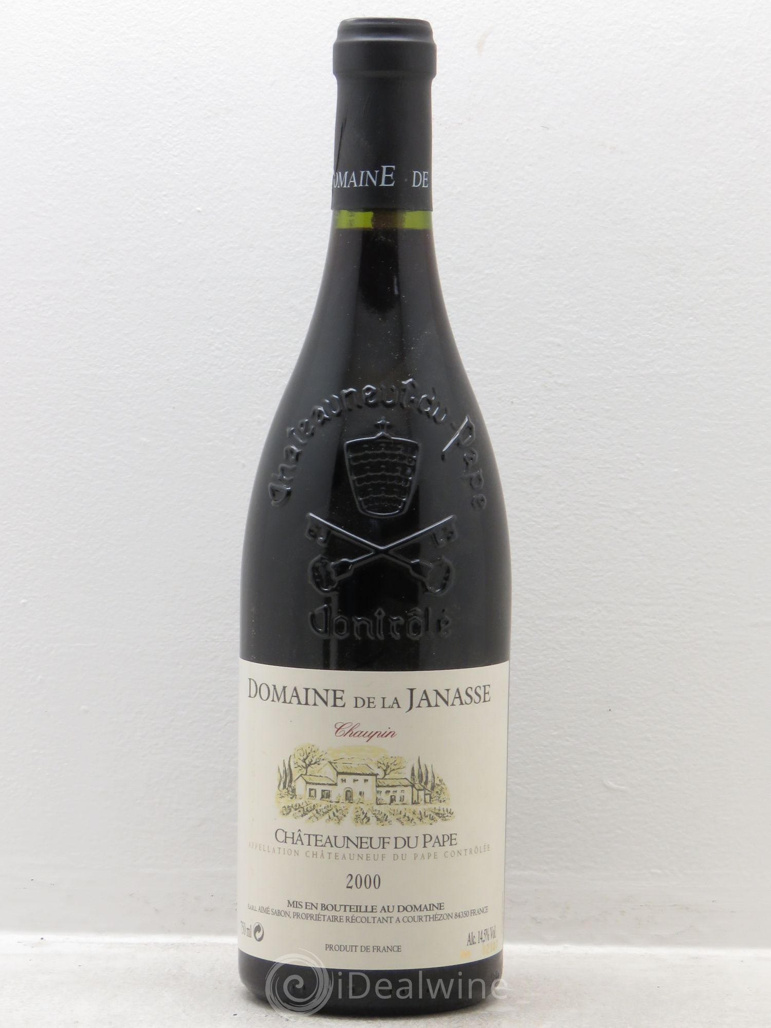 Châteauneuf-du-Pape Cuvée Chaupin La Janasse (Domaine de) 2000 - Lot de 6 bouteilles - 0