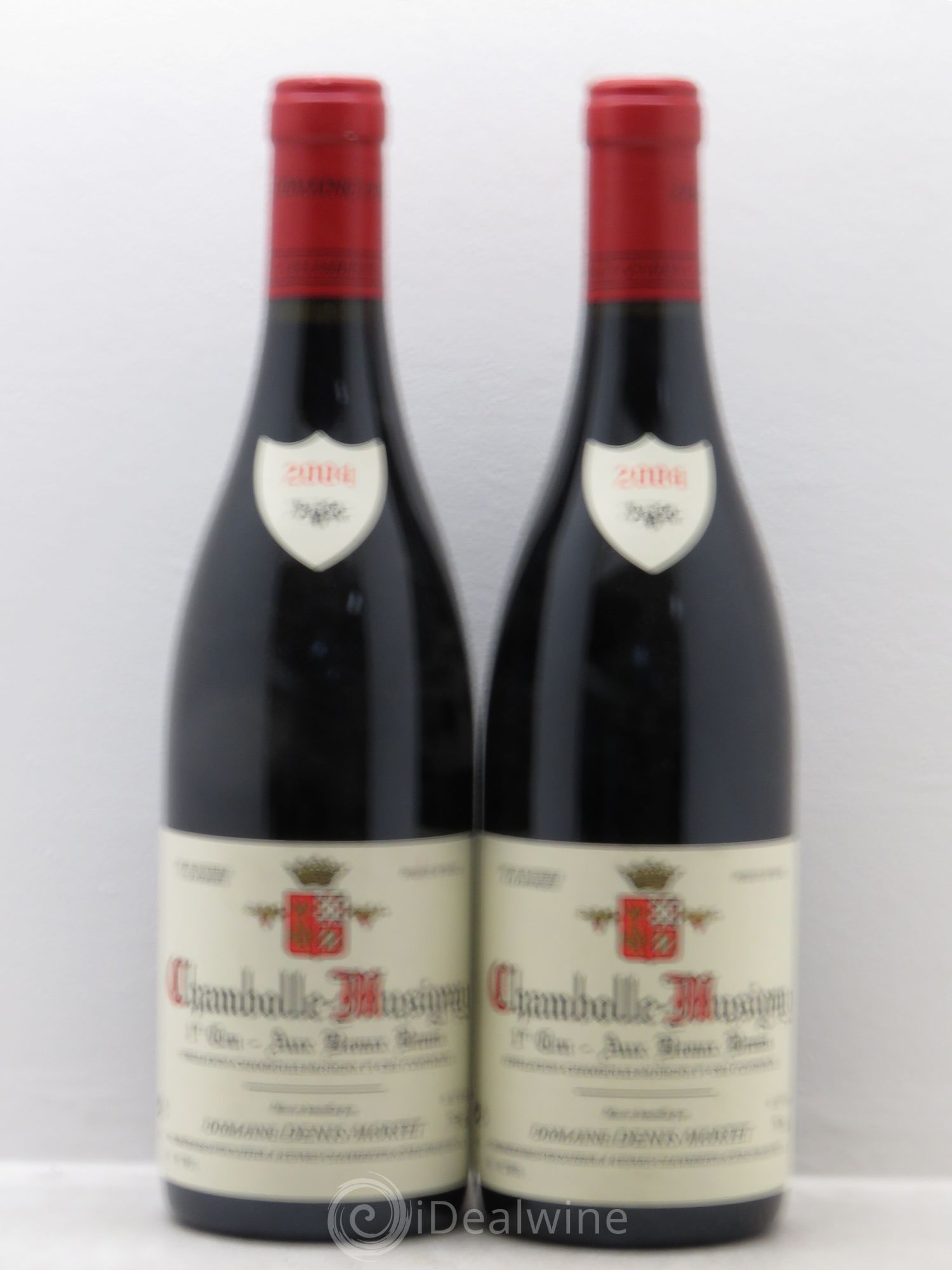 Chambolle-Musigny 1er Cru Aux Beaux Bruns Denis Mortet (Domaine) 2004 - Lot de 2 bouteilles - 0