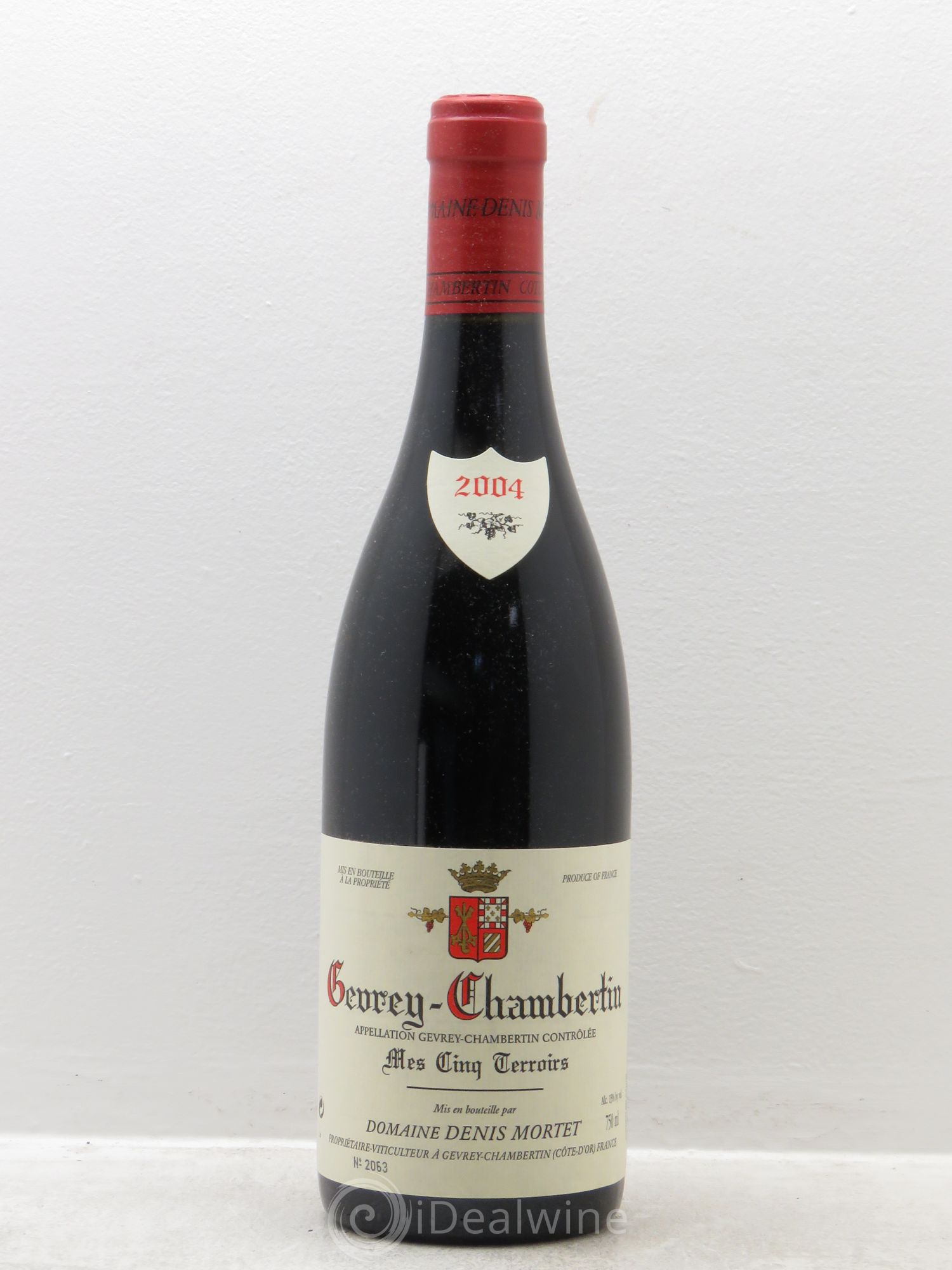 Gevrey-Chambertin Mes Cinq Terroirs Denis Mortet (Domaine) 2004 - Lot de 6 bouteilles - 0