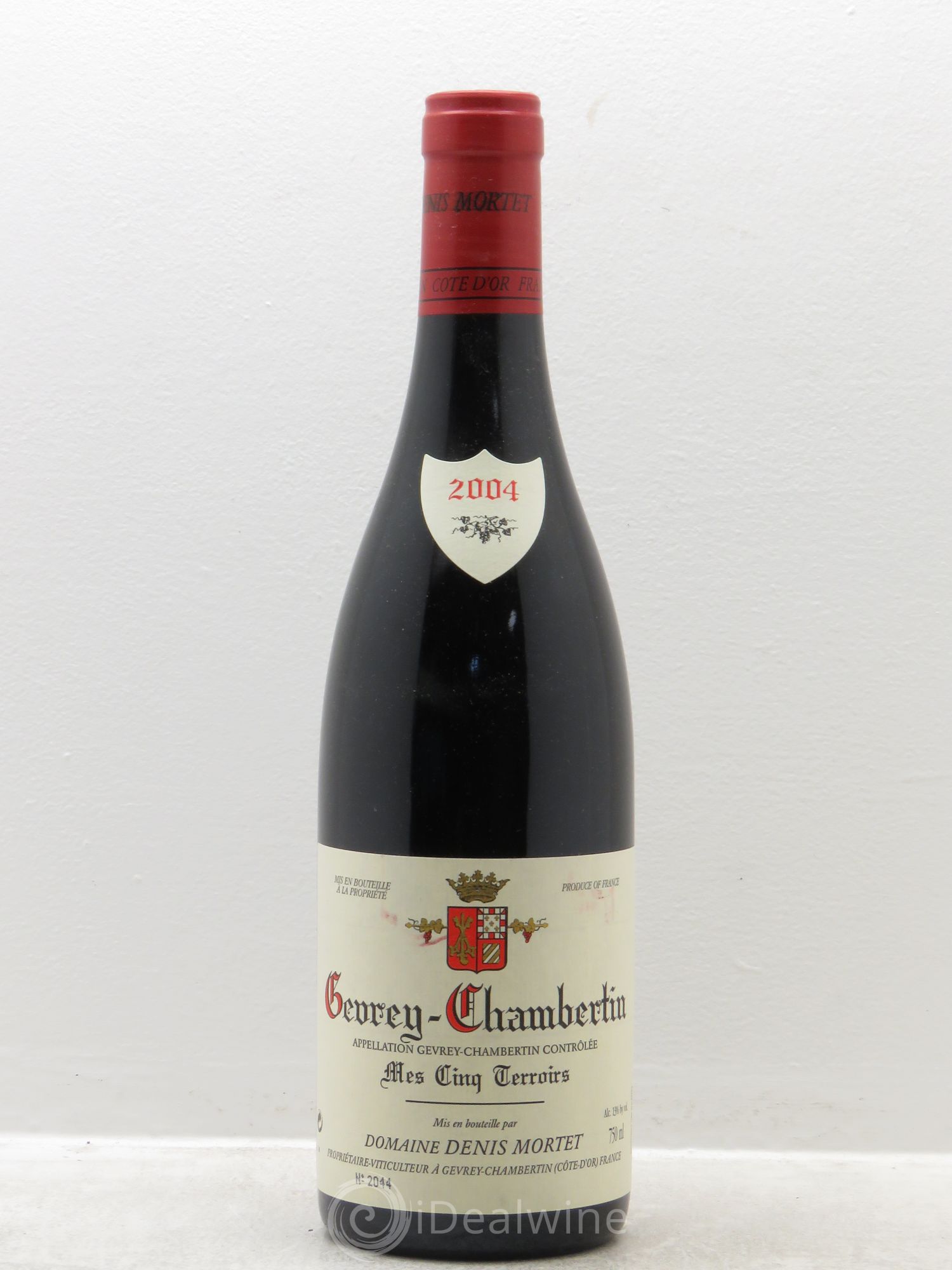 Gevrey-Chambertin Mes Cinq Terroirs Denis Mortet (Domaine) 2004 - Lot de 1 bouteille - 0
