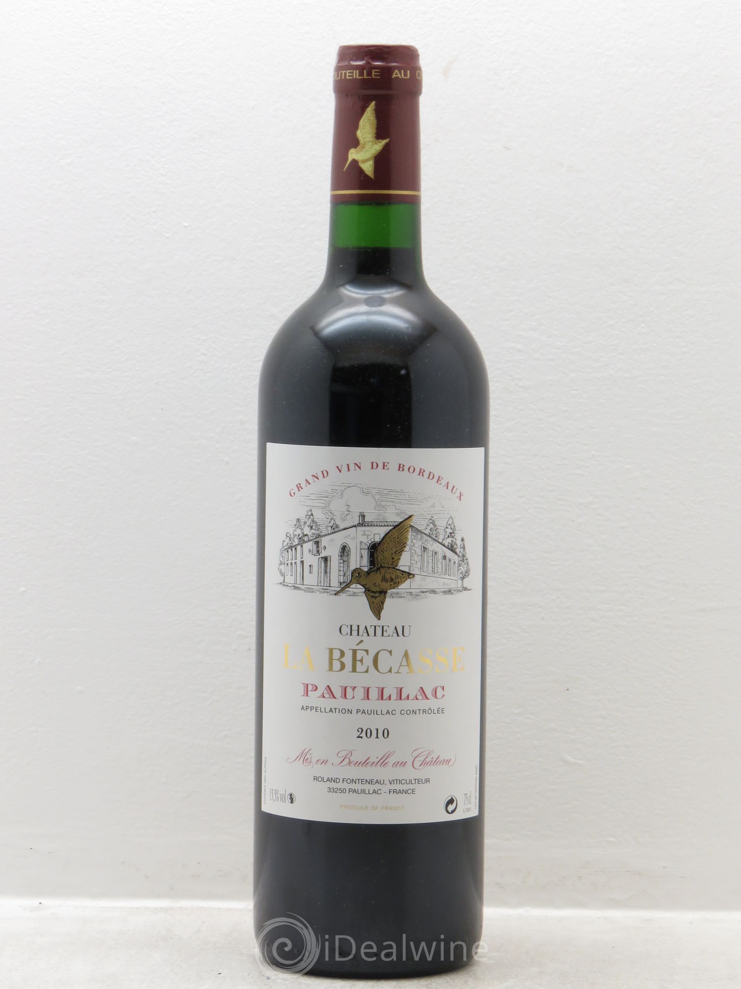 Château la Bécasse 2010 - Lot de 12 bouteilles - 0