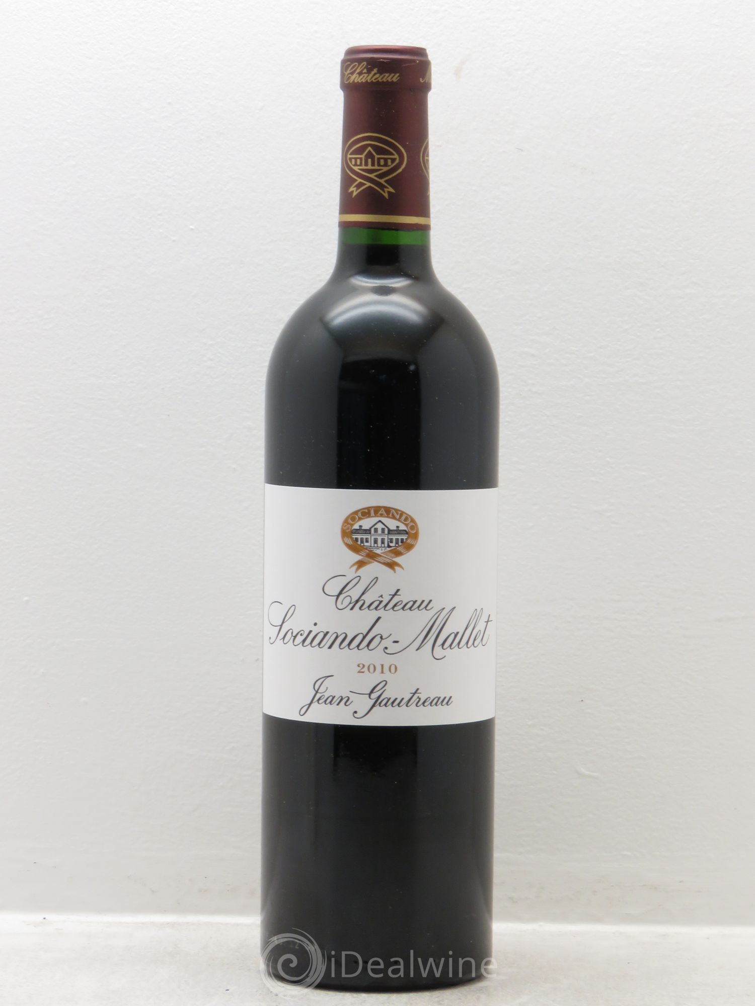 Château Sociando Mallet 2010 - Lot de 12 bouteilles - 0