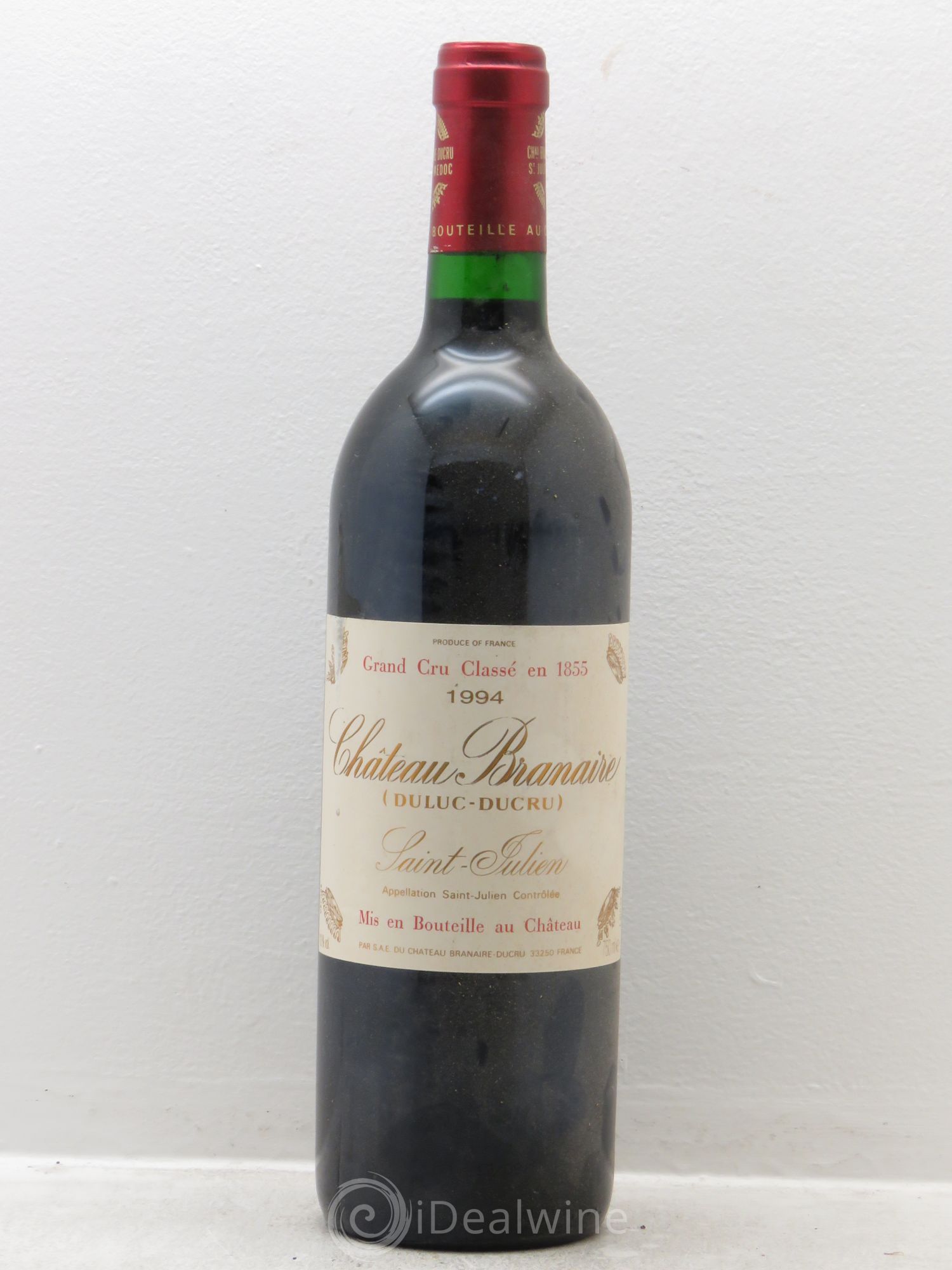 Château Branaire Ducru 4ème Grand Cru Classé 1994 - Lot de 6 bouteilles - 0