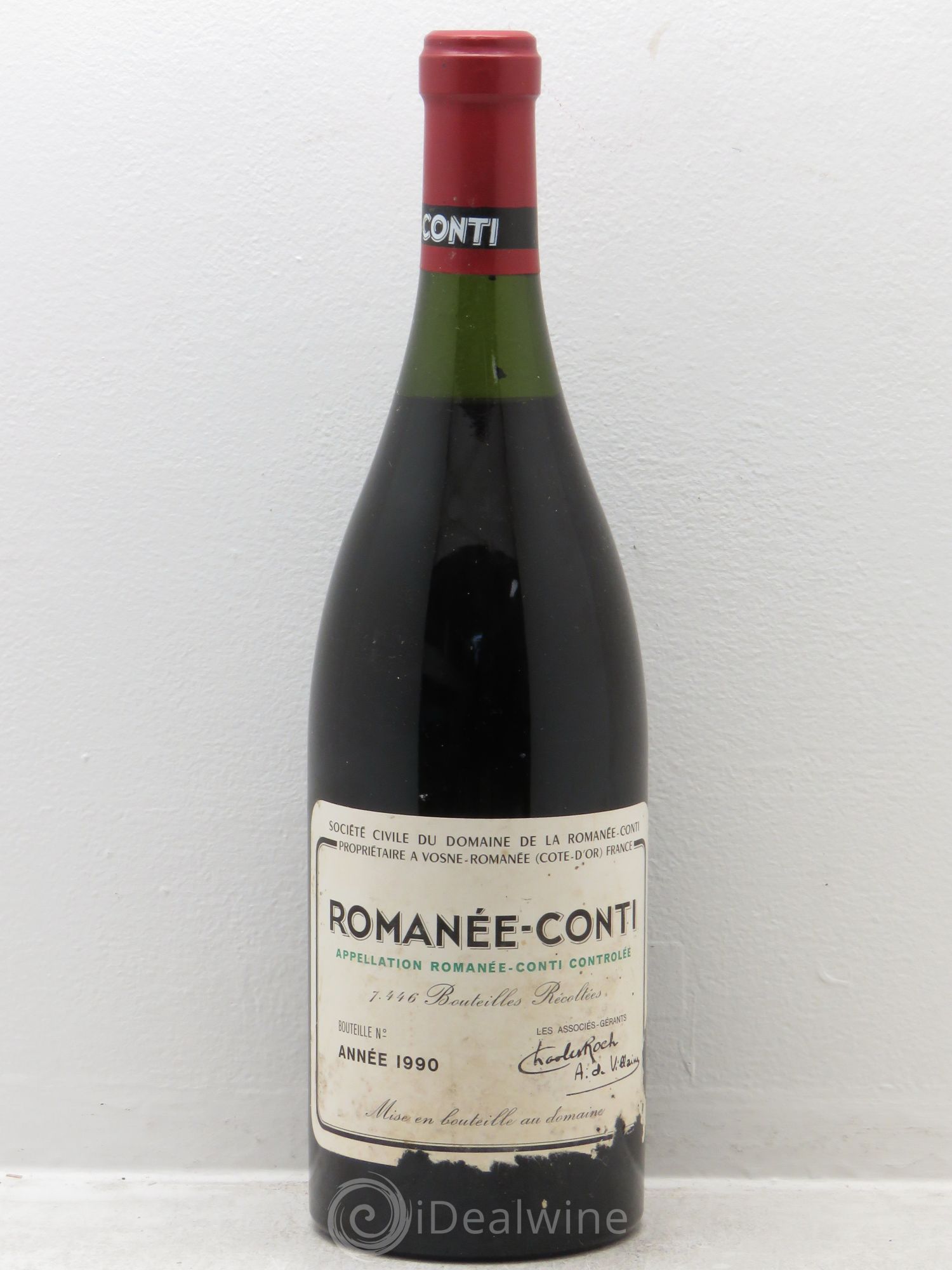 Romanée-Conti Grand Cru Domaine de la Romanée-Conti 1990 - Lot de 1 bouteille - 0