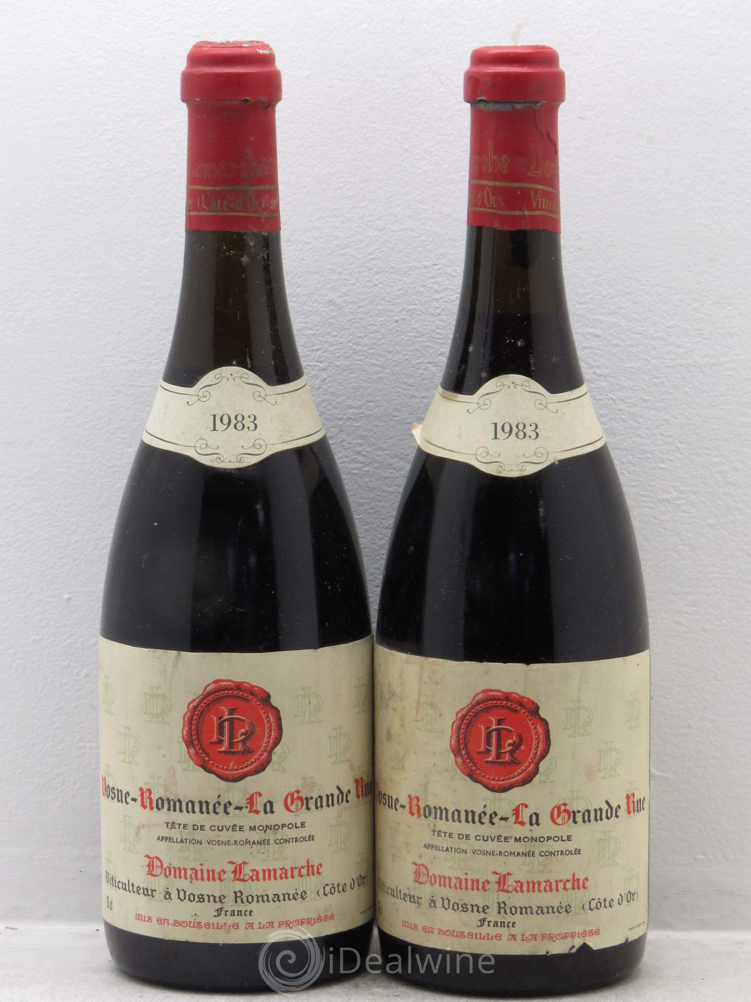 Vosne-Romanée 1er Cru 1983 - Lot de 2 bouteilles - 0