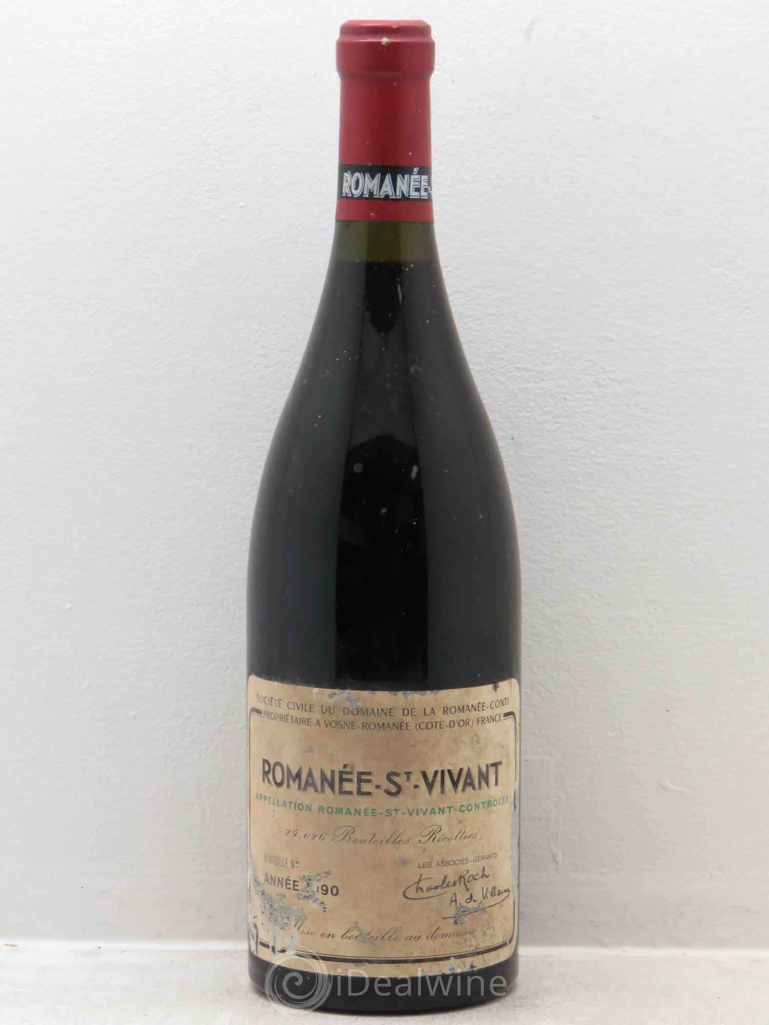 Romanée-Saint-Vivant Grand Cru Domaine de la Romanée-Conti 1990 - Lot de 1 bouteille - 0
