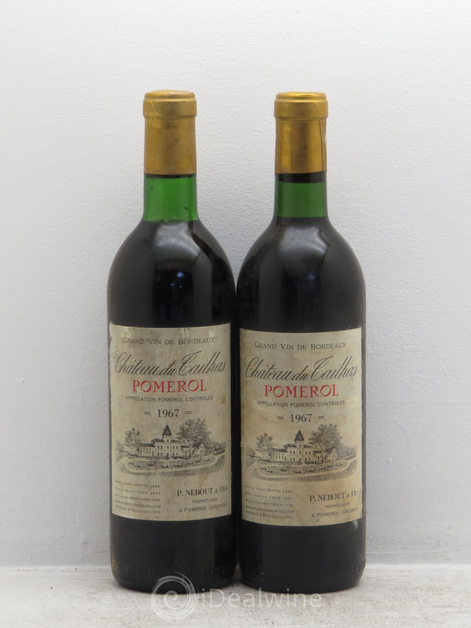 Château du Tailhas 1967 - Lot de 2 bouteilles - 0