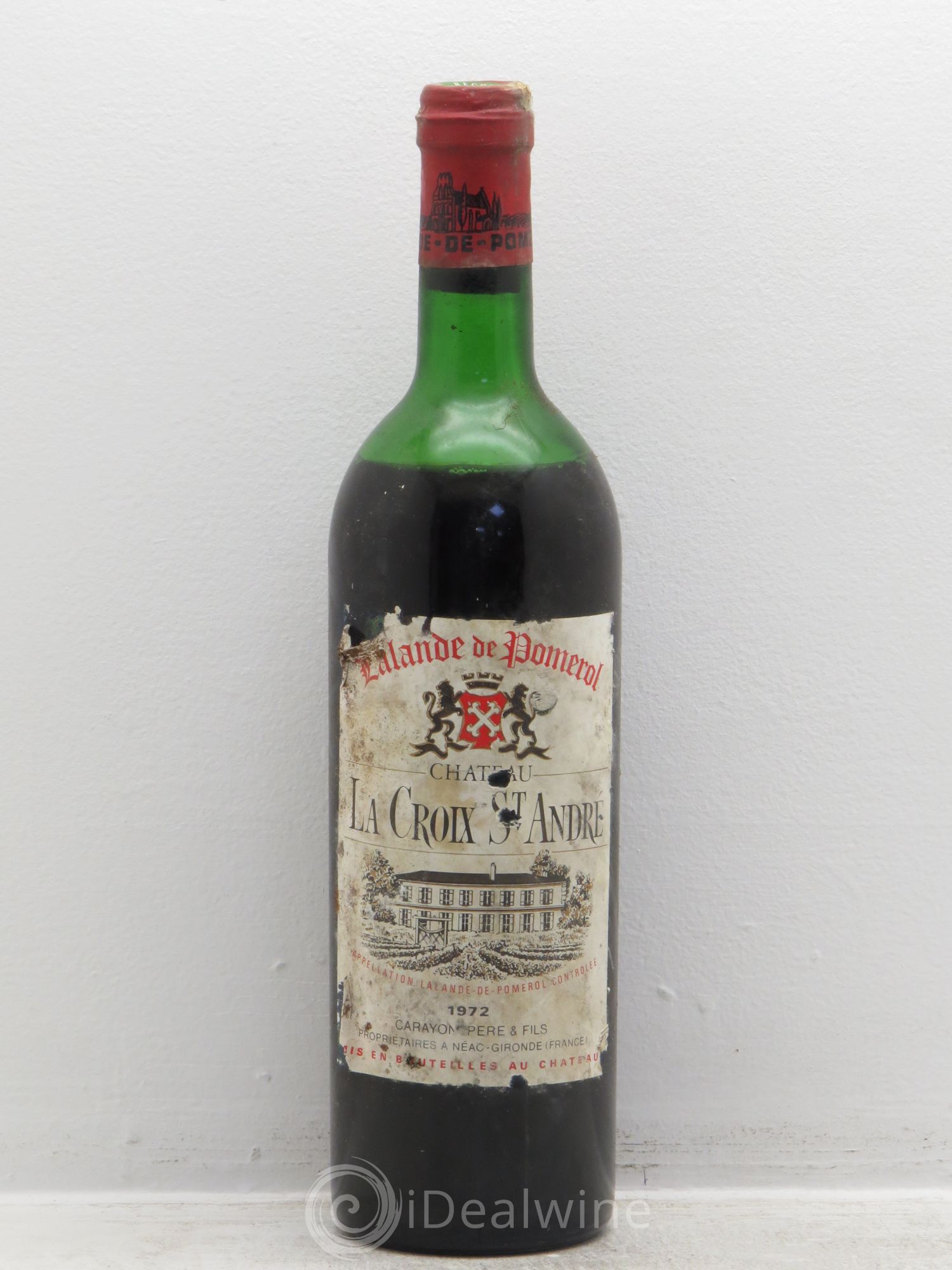 Bordeaux Château La Croix Saint-André 1972 - Posten von 1 Flasche - 0