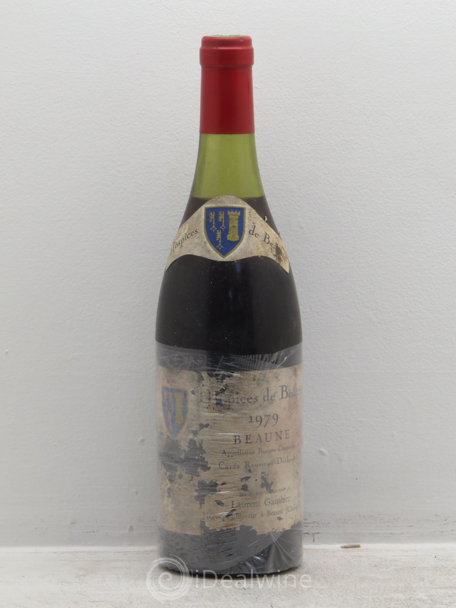 Beaune Hospices de Beaune CUvée Rousseau Deslandes Laurent Gauthier 1979 - Posten von 1 Flasche - 0