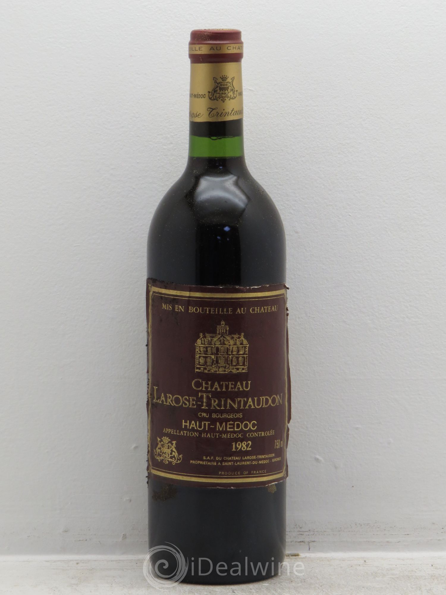 Château Larose Trintaudon Cru Bourgeois 1982 - Lot de 12 bouteilles - 0