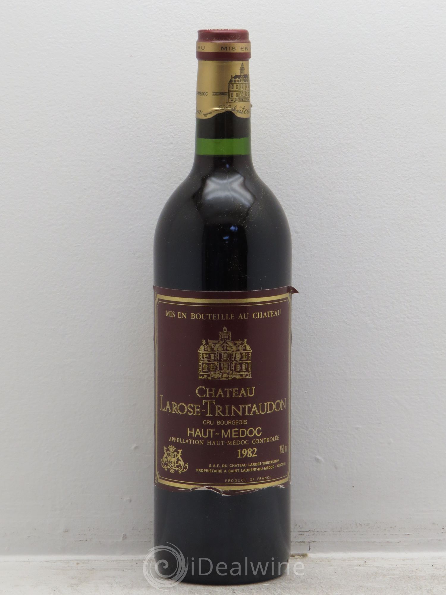 Château Larose Trintaudon Cru Bourgeois 1982 - Lot de 12 bouteilles - 0