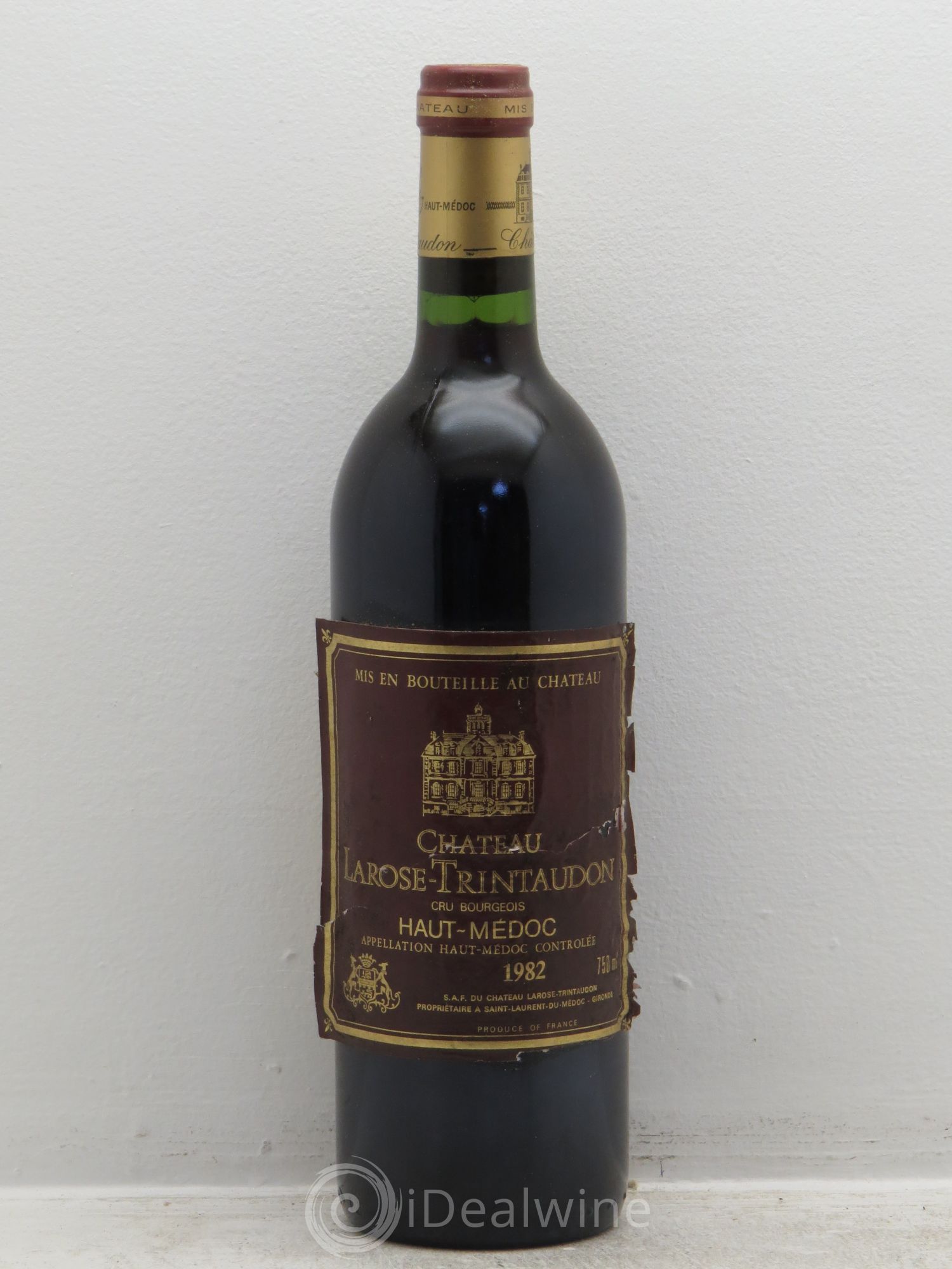 Château Larose Trintaudon Cru Bourgeois 1982 - Lot de 12 bouteilles - 0