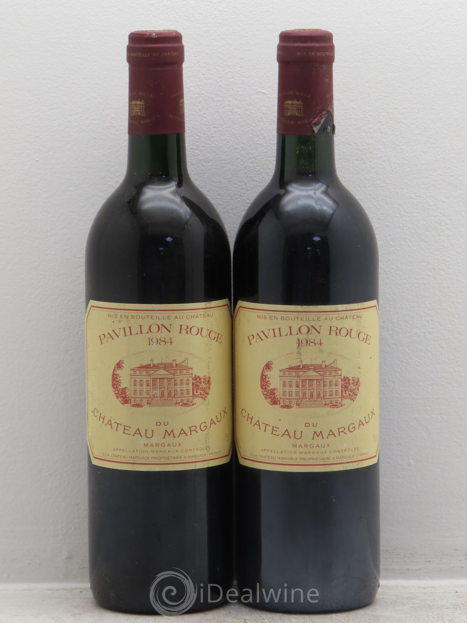Pavillon Rouge du Château Margaux Second Vin 1984 - Lot de 2 bouteilles - 0