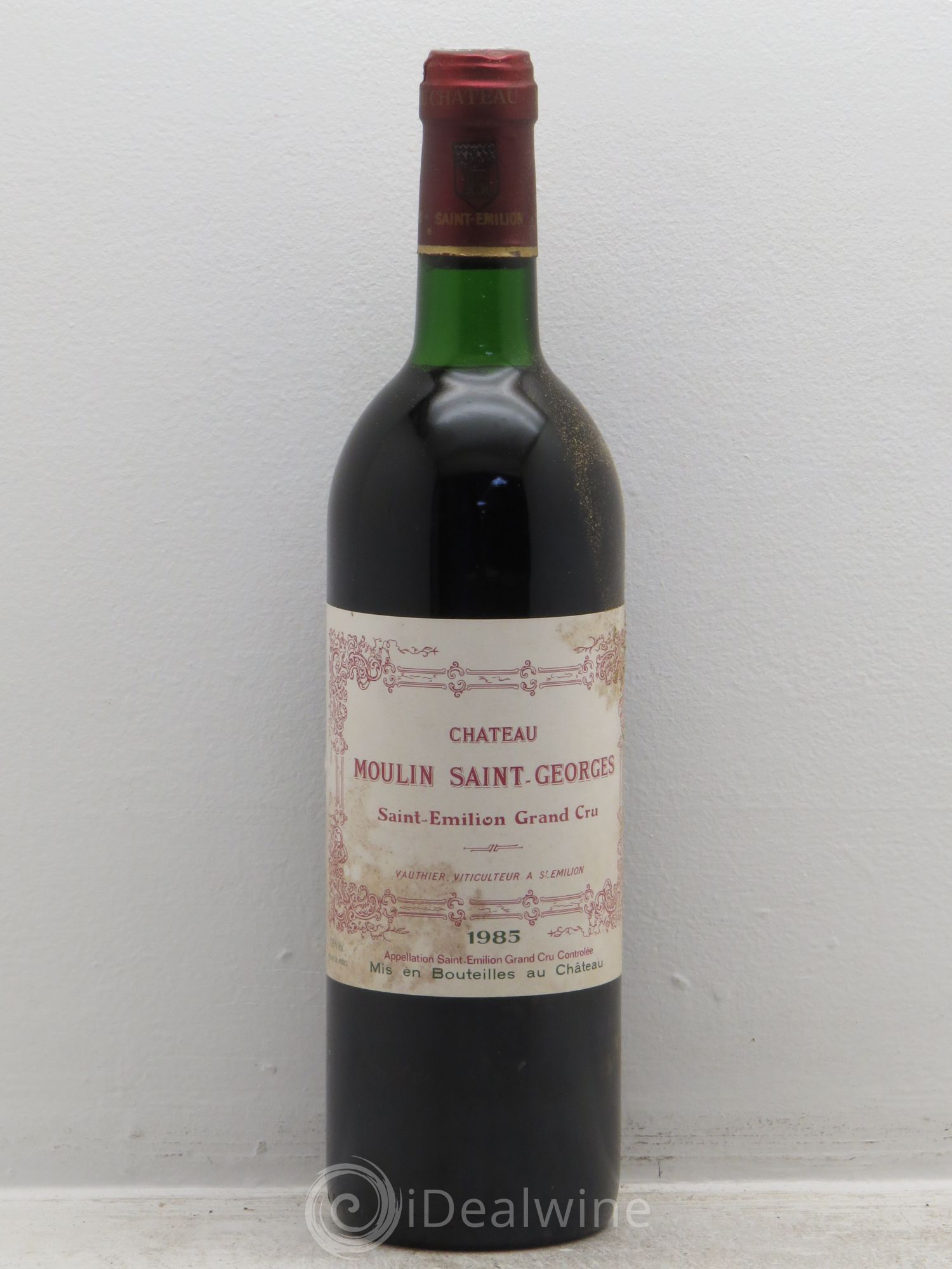 Château Moulin Saint Georges 1985 - Lot de 12 bouteilles - 0