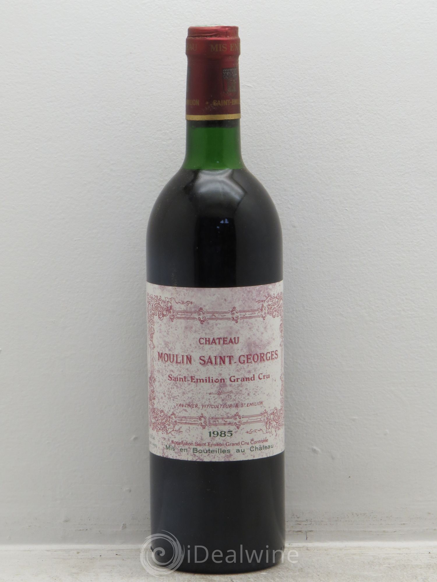 Château Moulin Saint Georges 1985 - Lot de 12 bouteilles - 0
