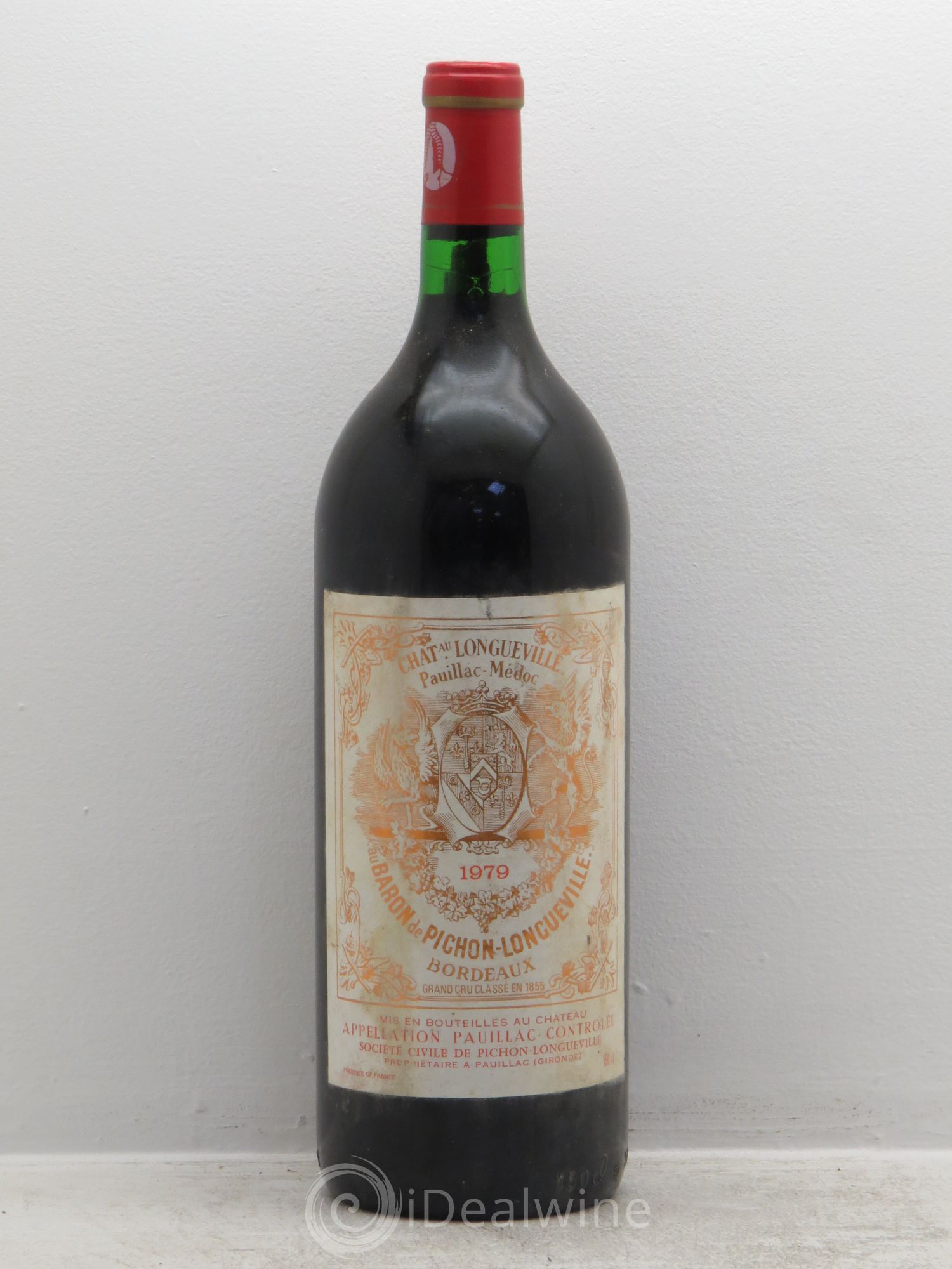 Pichon Longueville Baron 2ème Grand Cru Classé 1979 - Lot de 1 magnum - 0