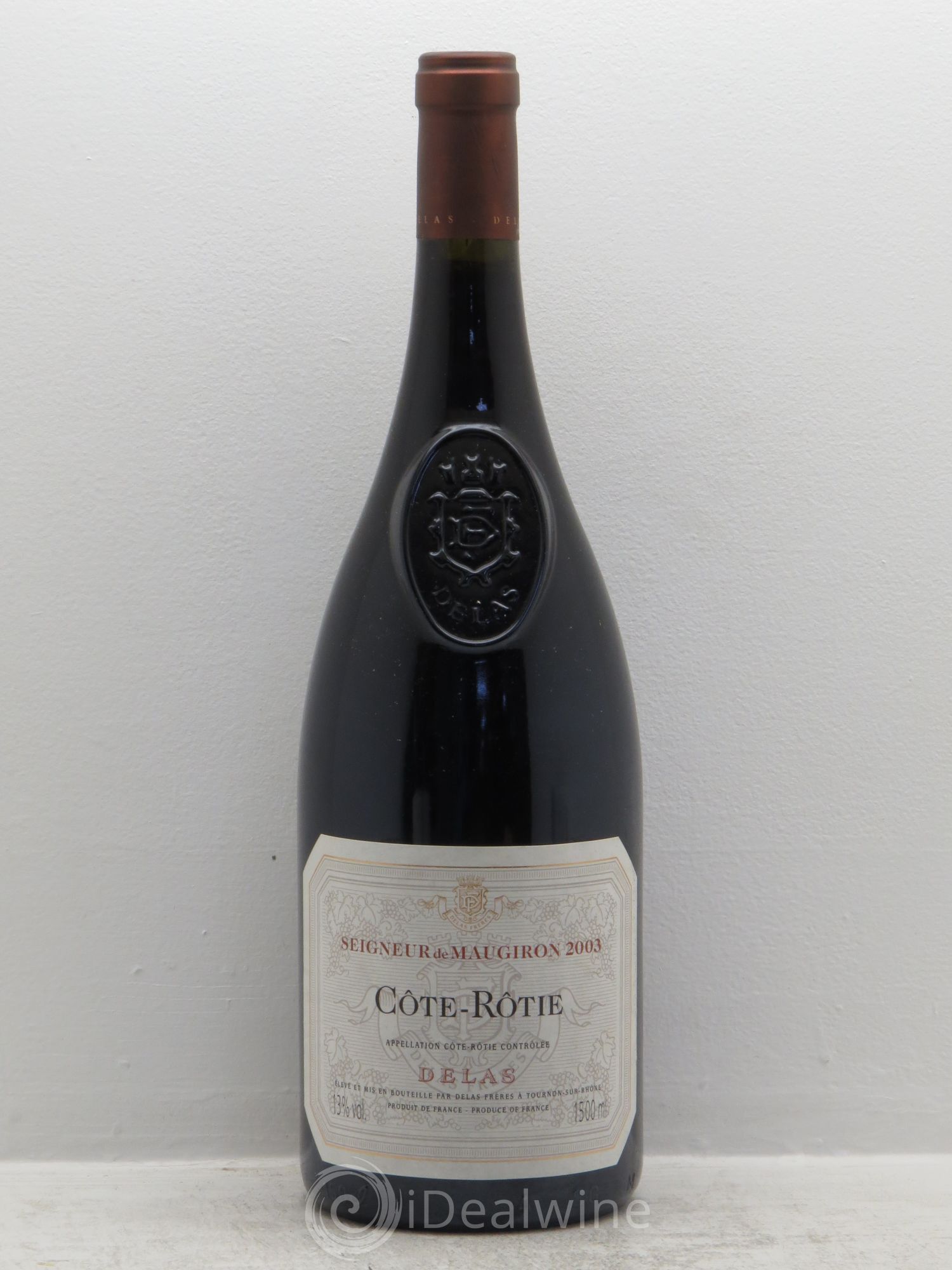 Côte-Rôtie Seigneur de Maugiron Delas Frères 2003 - Lot de 1 magnum - 0