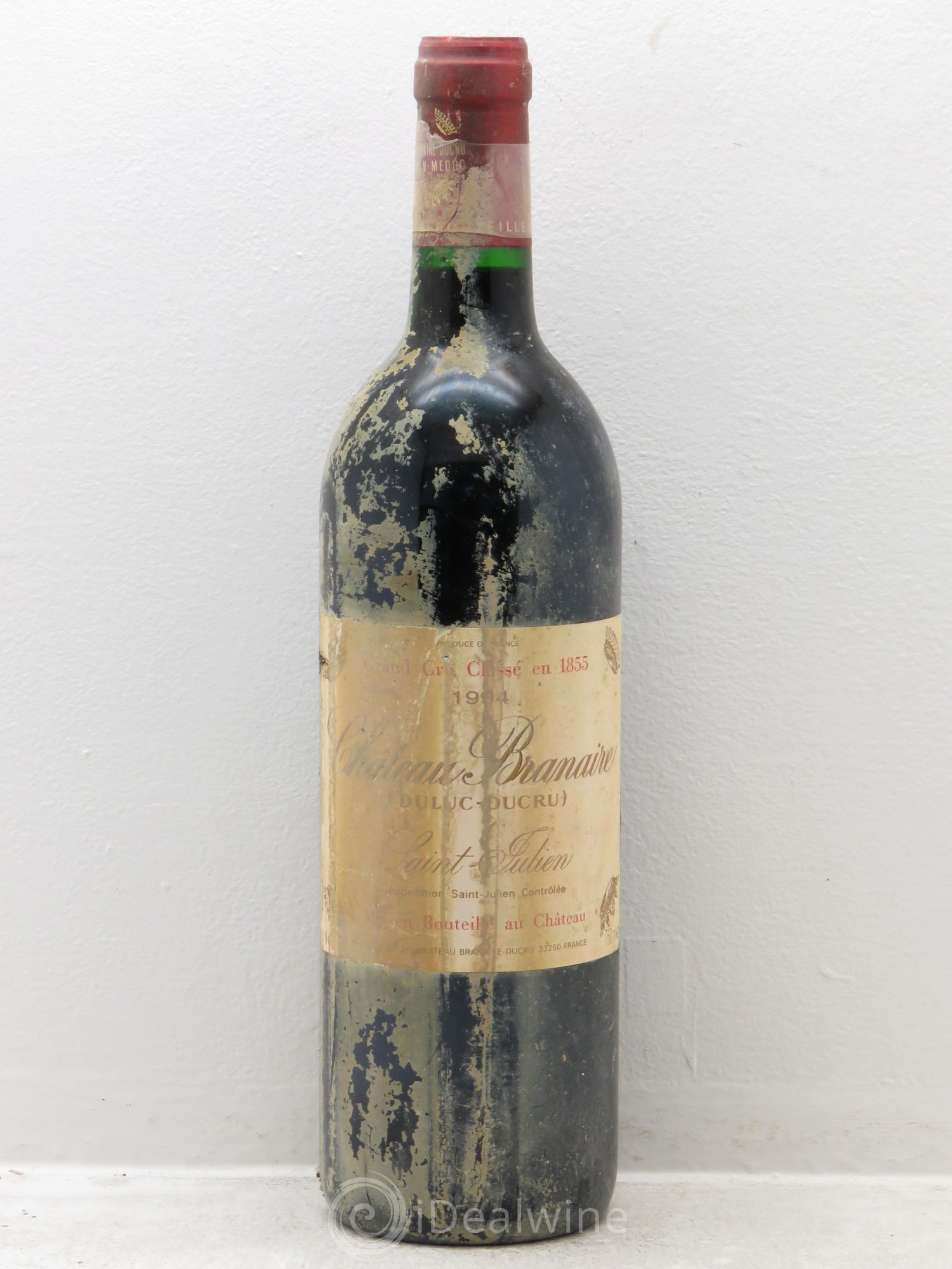 Château Branaire Ducru 4ème Grand Cru Classé 1994 - Lot de 12 bouteilles - 0