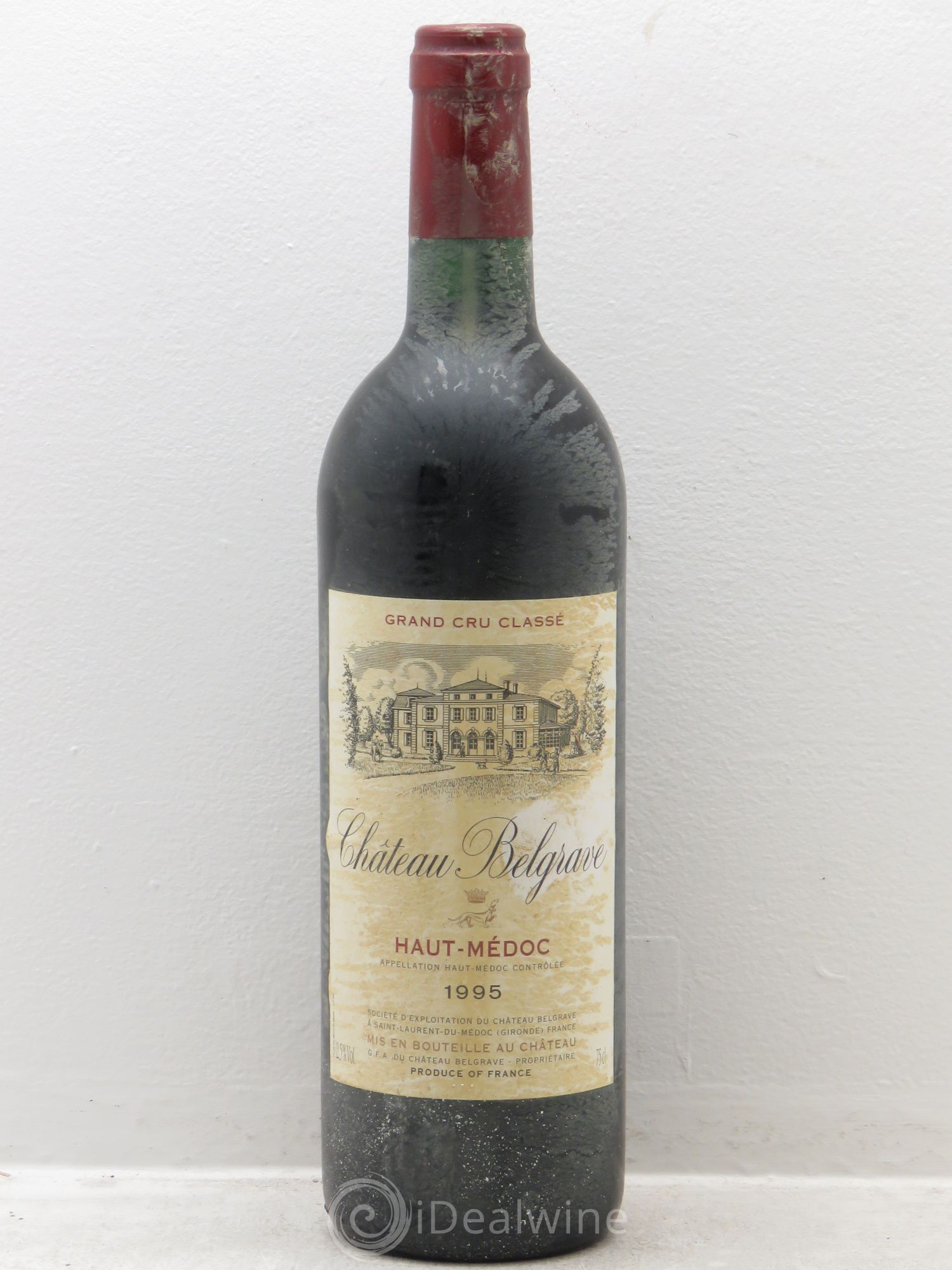 Château Belgrave 5ème Grand Cru Classé 1995 - Lot de 12 bouteilles - 0
