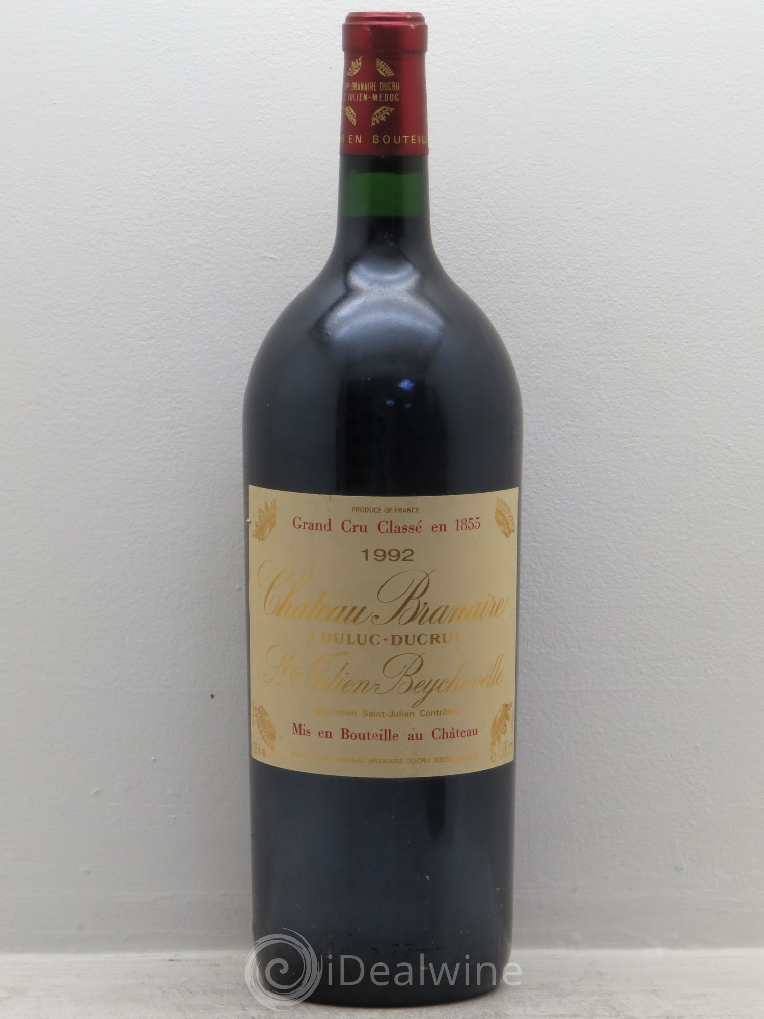 Château Branaire Ducru 4ème Grand Cru Classé 1992 - Lot de 1 magnum - 0