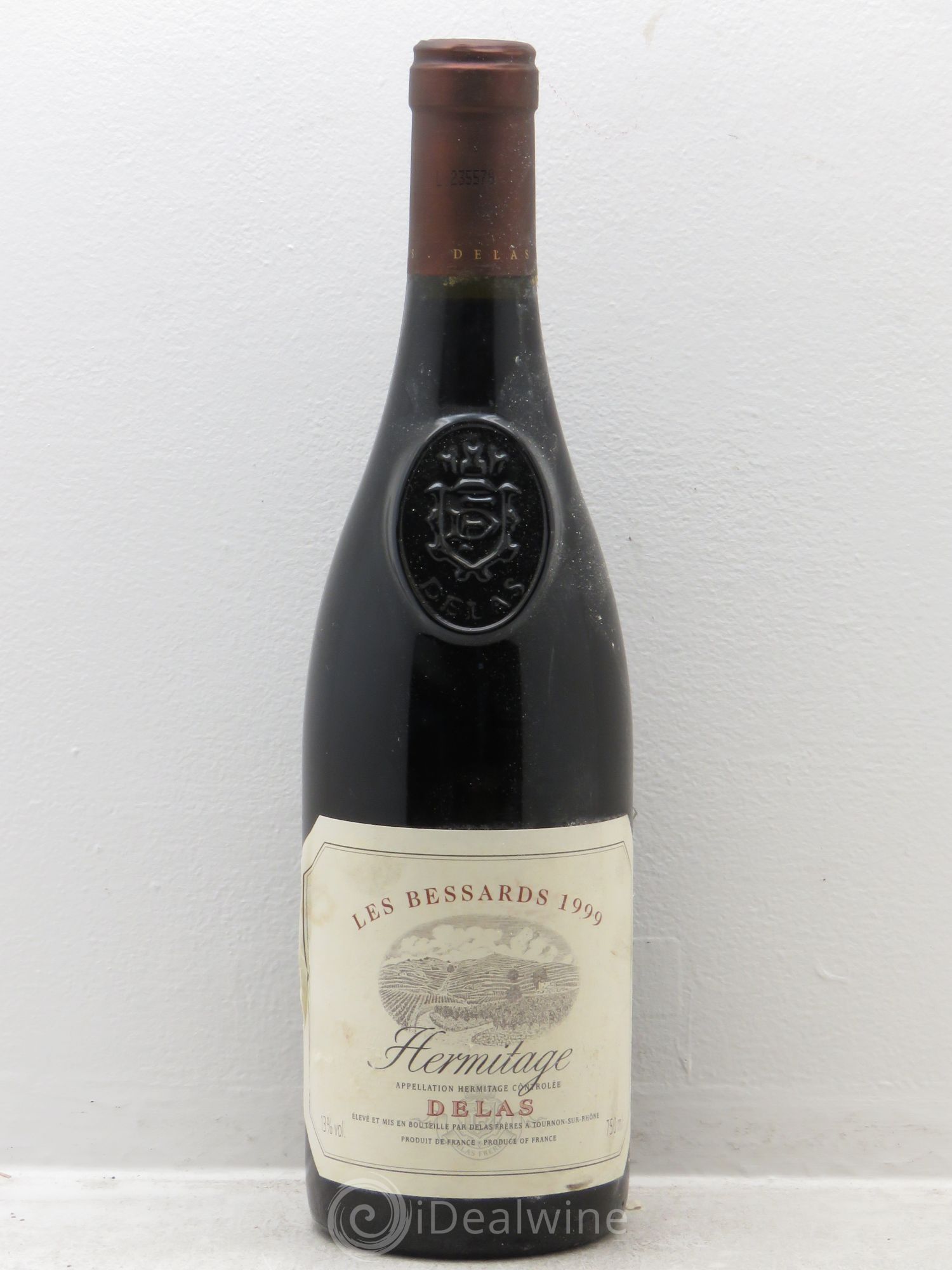 Hermitage Les Bessards Delas Frères 1999 - Lot de 6 bouteilles - 0
