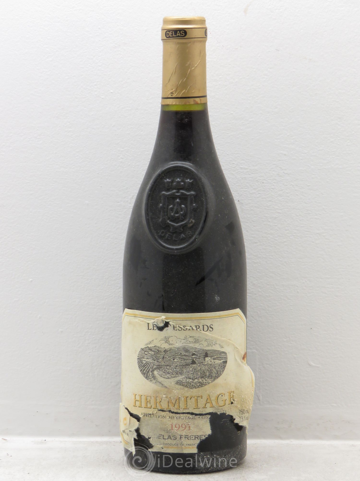Hermitage Les Bessards Delas Frères 1991 - Lot de 6 bouteilles - 0