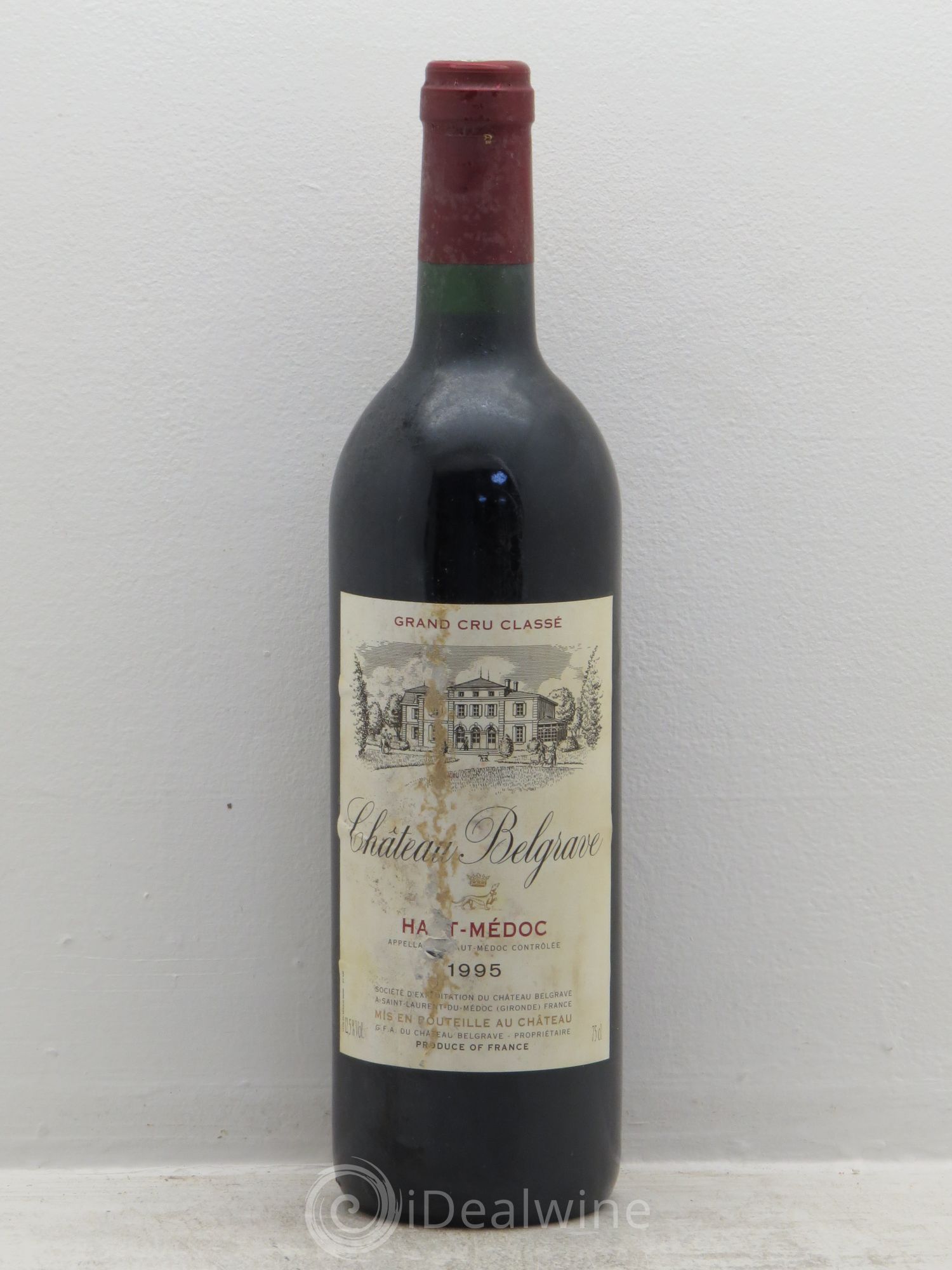 Château Belgrave 5ème Grand Cru Classé 1995 - Lot de 6 bouteilles - 0