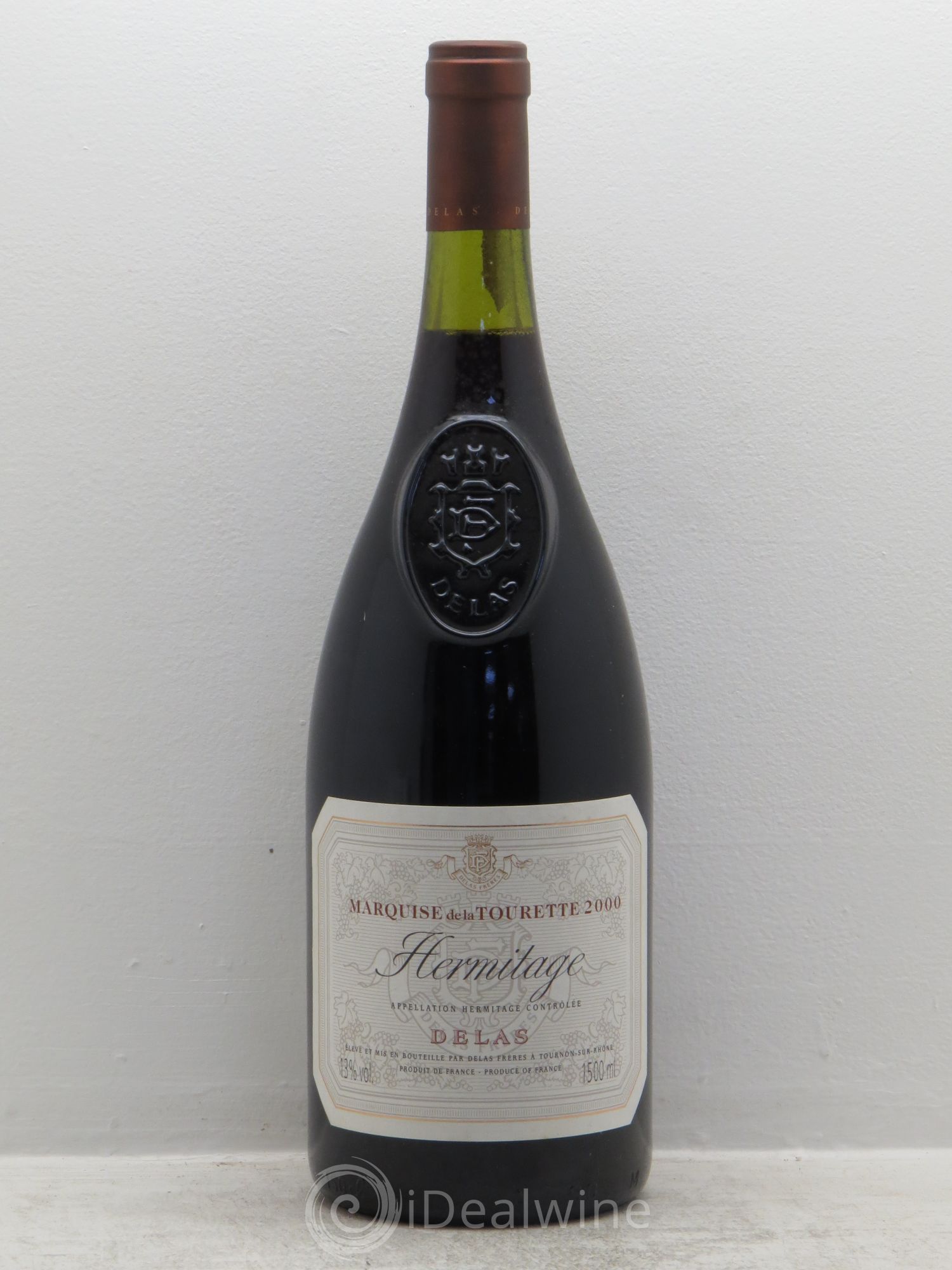 Hermitage Marquise de la Tourette Delas Frères 2000 - Lot de 6 magnums - 0