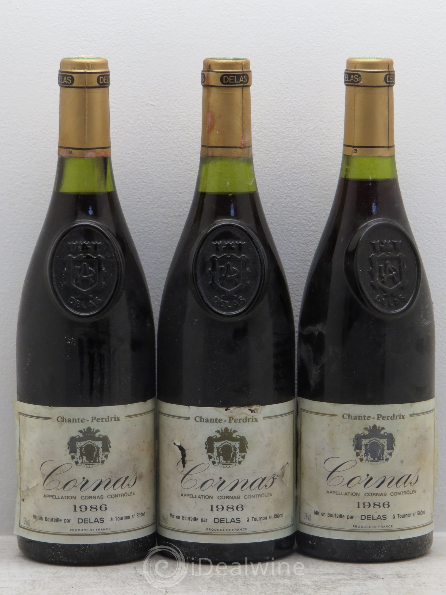 Cornas Chanteperdrix 1986 - Posten von 3 Flaschen - 0