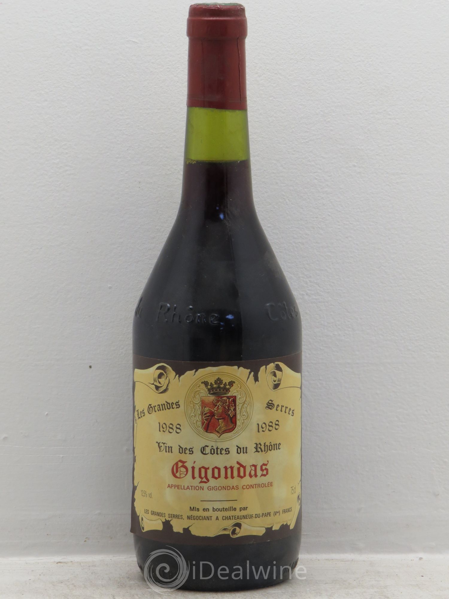 Gigondas Les grandes serres 1988 - Posten von 1 Flasche - 0