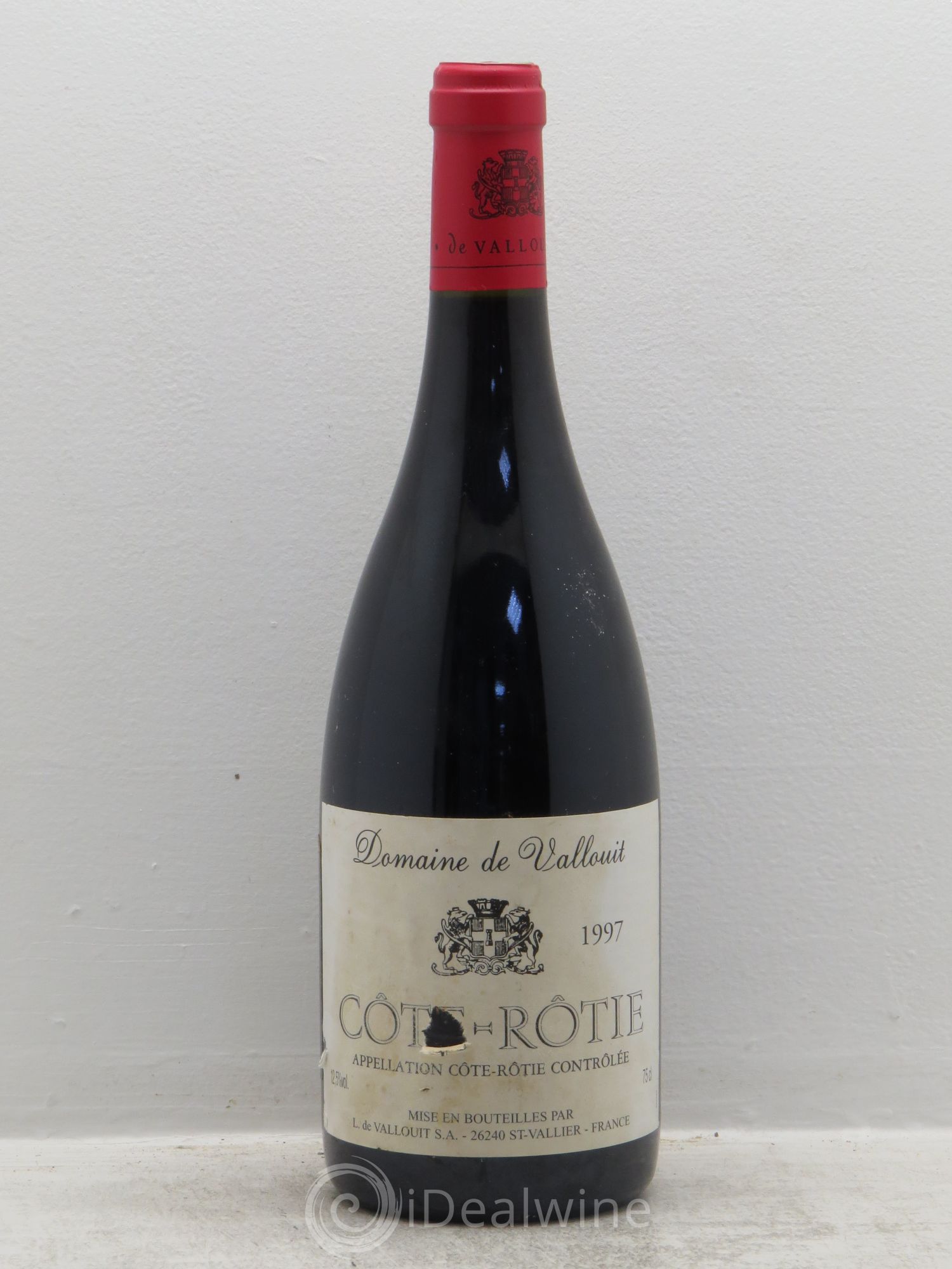 Côte-Rôtie Domaine Vallouit 1997 - Posten von 6 Flaschen - 0