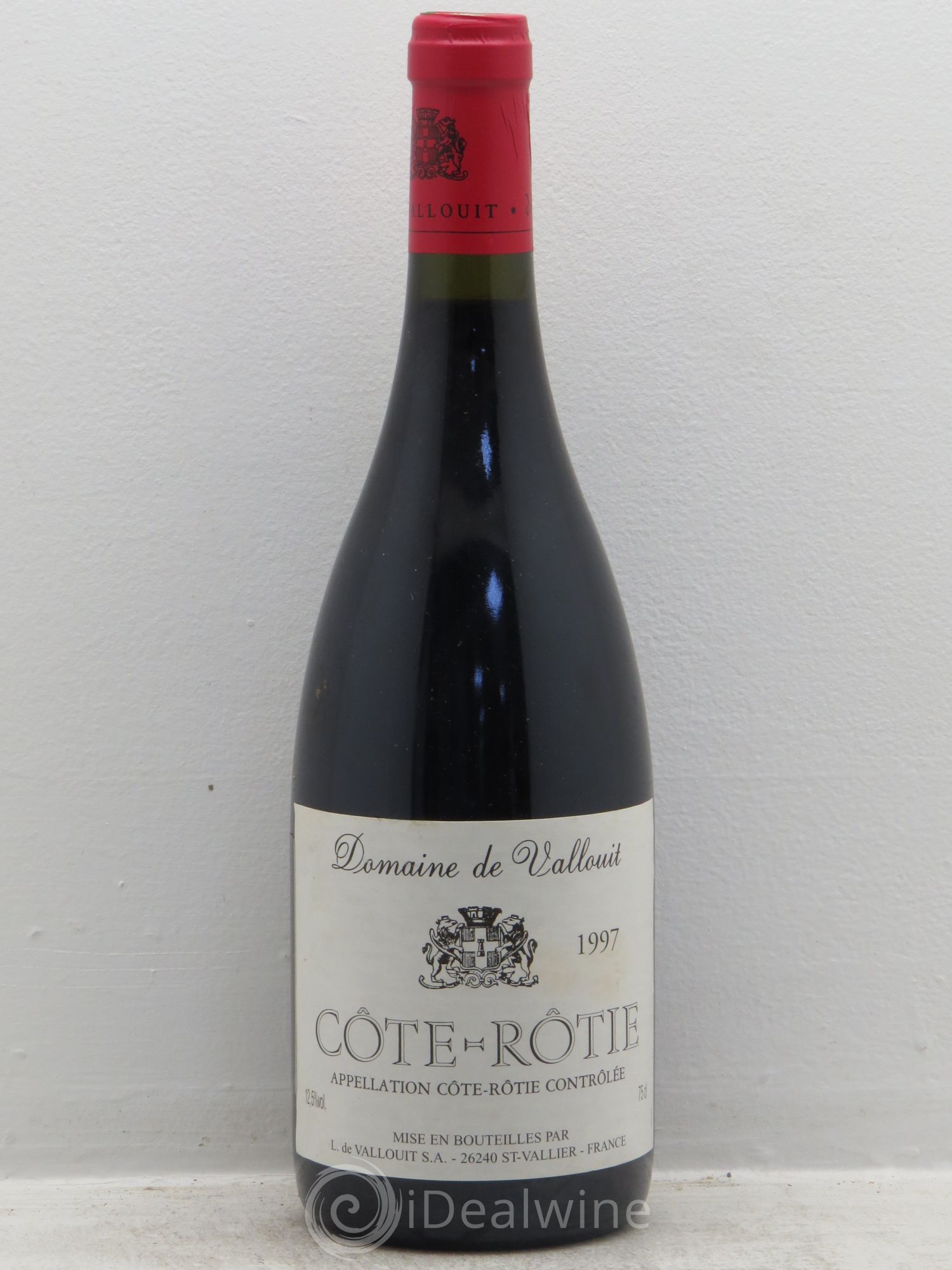 Côte-Rôtie Domaine Vallouit 1997 - Posten von 1 Flasche - 0