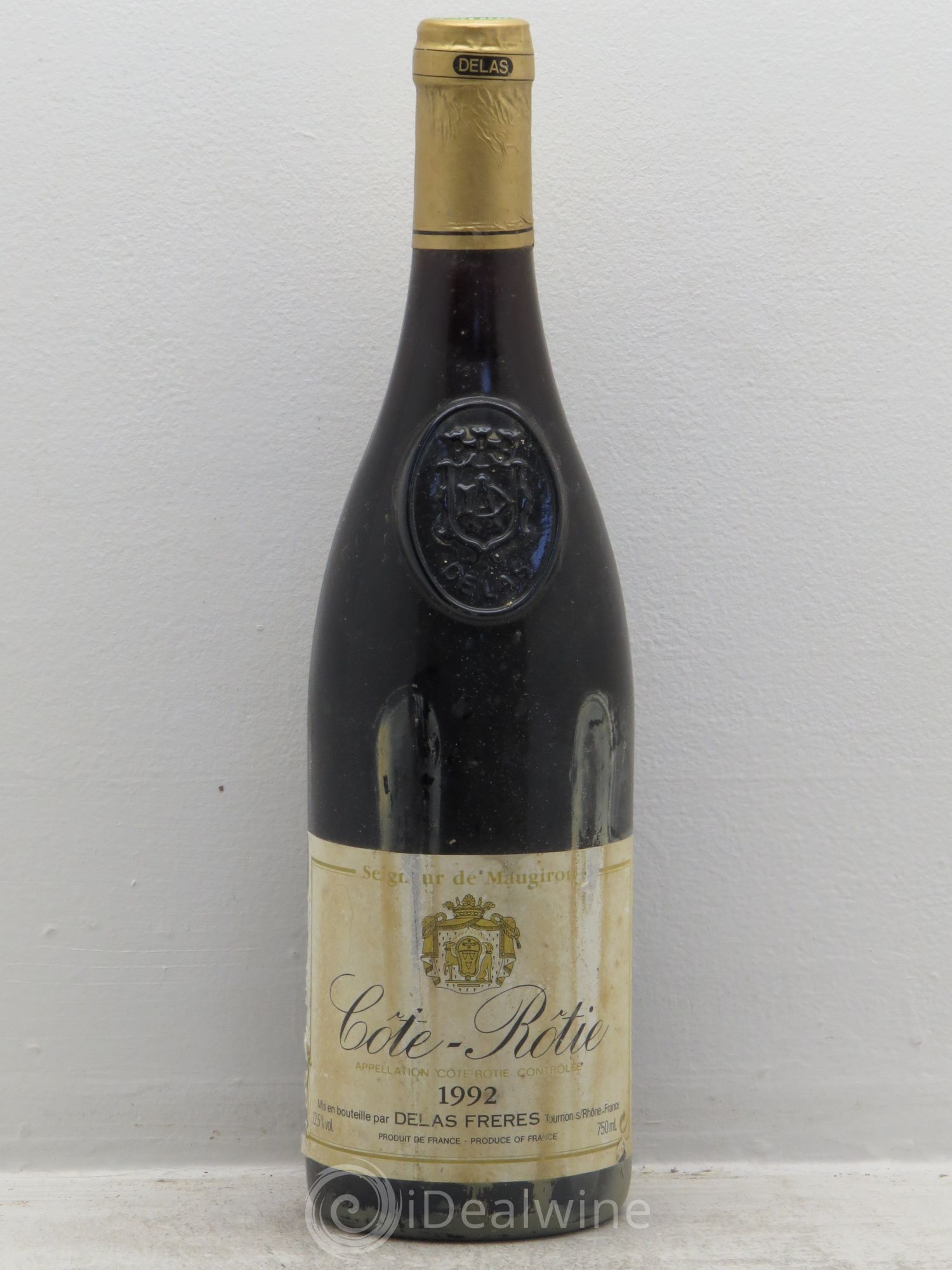 Côte-Rôtie Seigneur de Maugiron Delas Frères 1992 - Lot de 12 bouteilles - 0