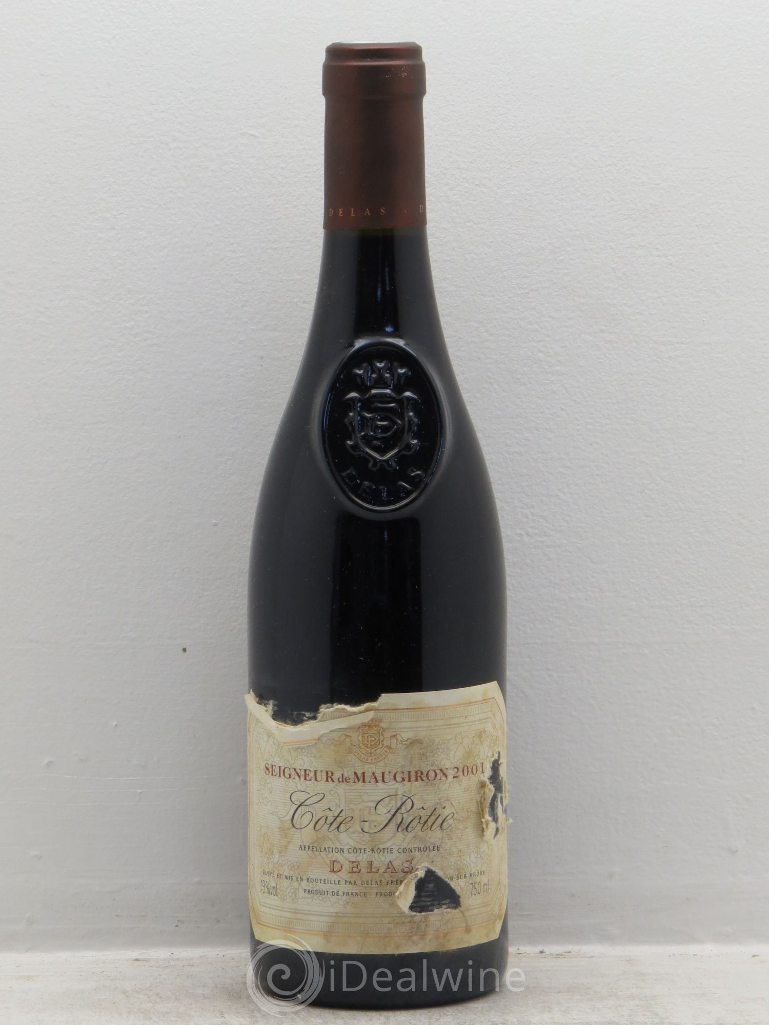 Côte-Rôtie Seigneur de Maugiron Delas Frères 2001 - Lot de 1 bouteille - 0