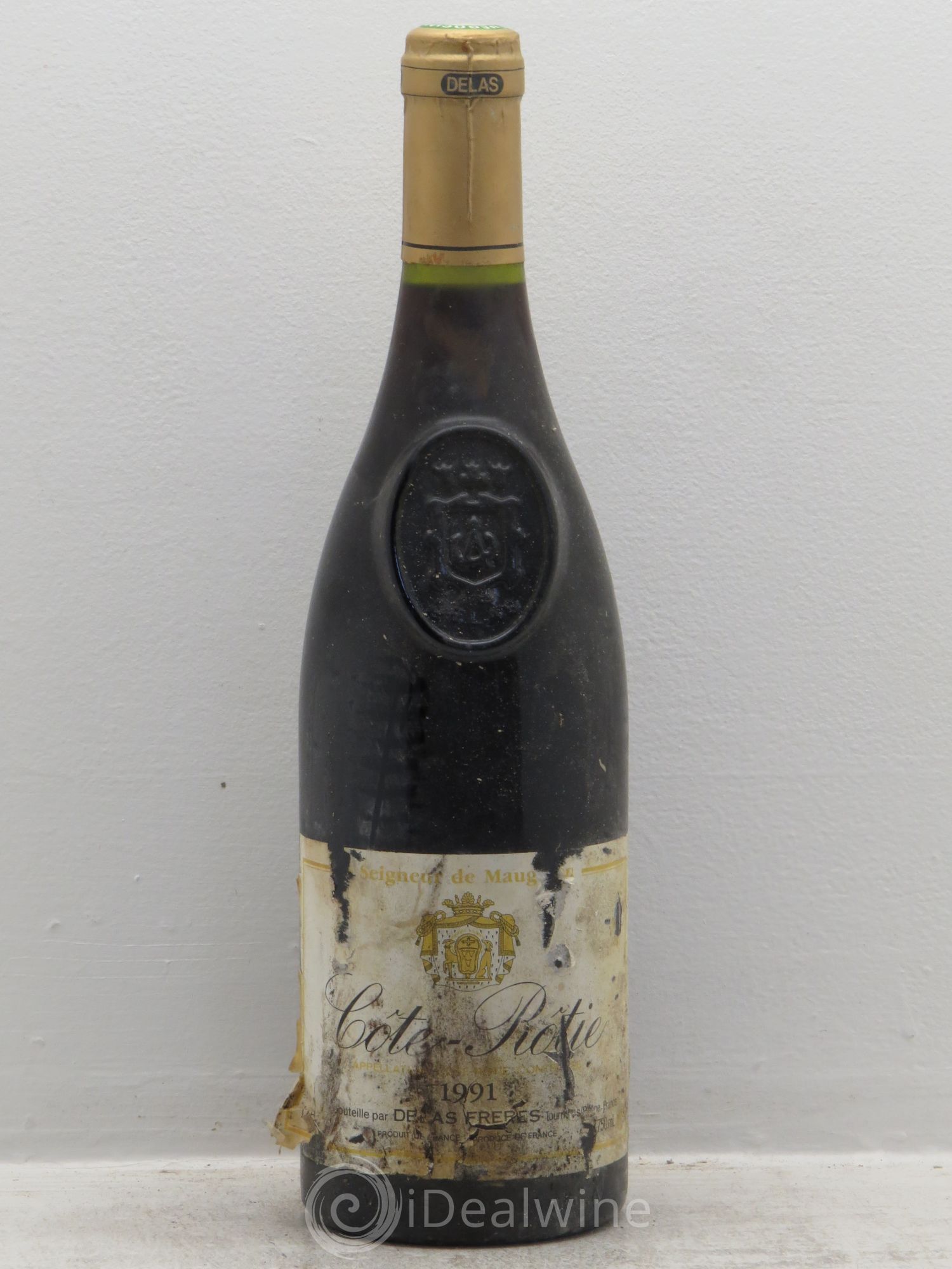 Côte-Rôtie Seigneur de Maugiron Delas Frères 1991 - Lot de 6 bouteilles - 0