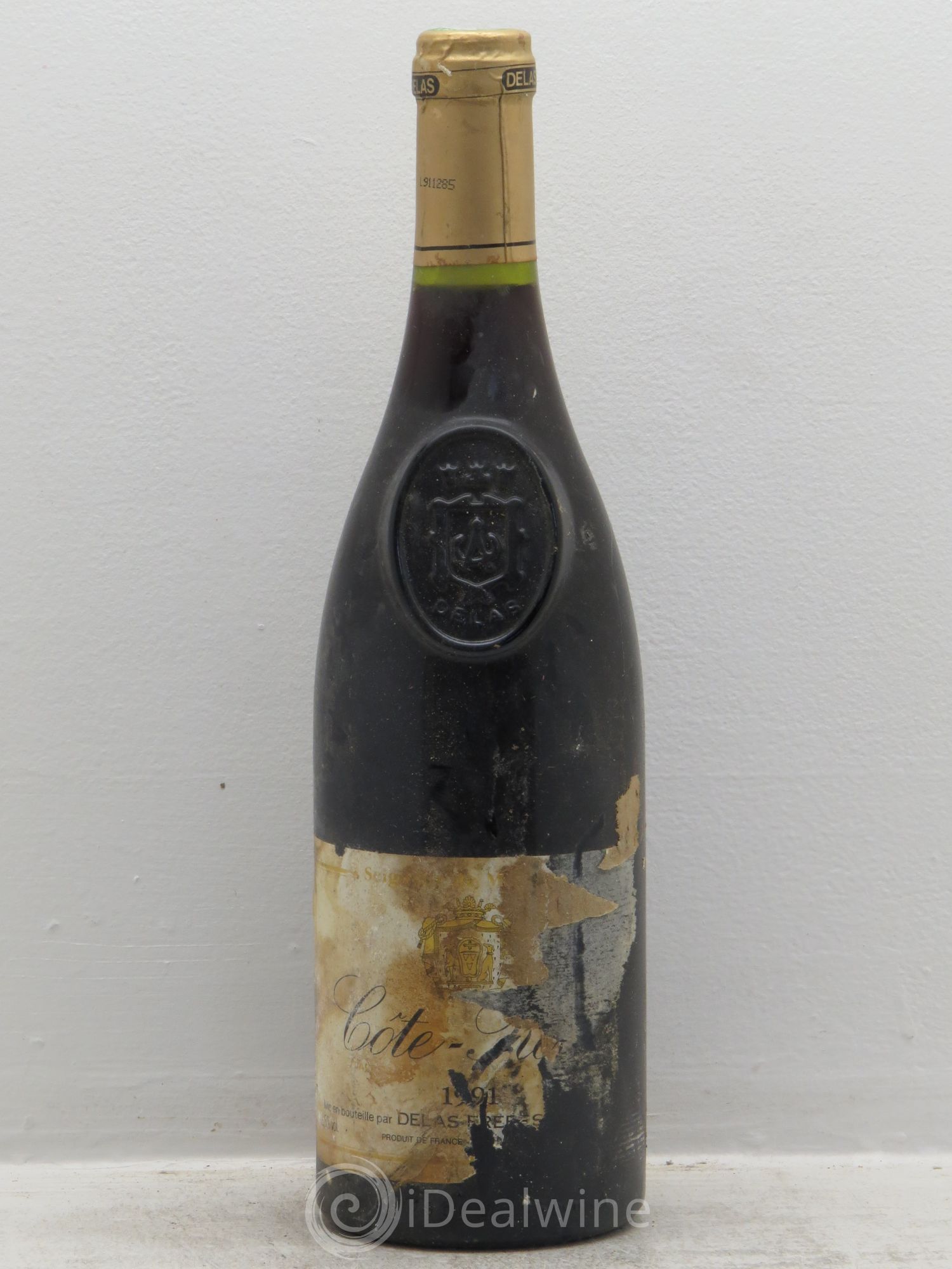 Côte-Rôtie Seigneur de Maugiron Delas Frères 1991 - Lot de 6 bouteilles - 0