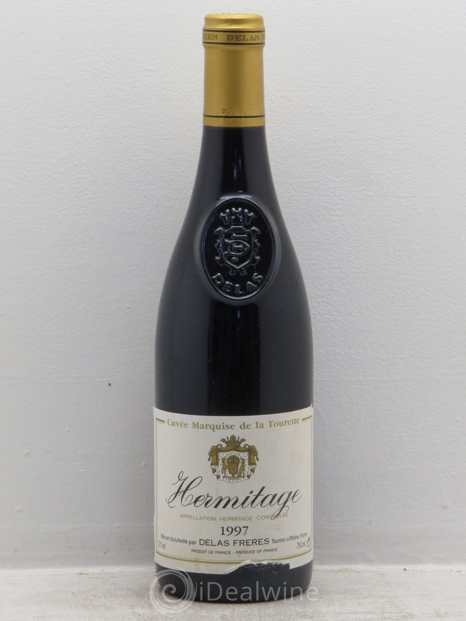 Hermitage Marquise de la Tourette Delas Frères 1997 - Lot de 6 bouteilles - 0