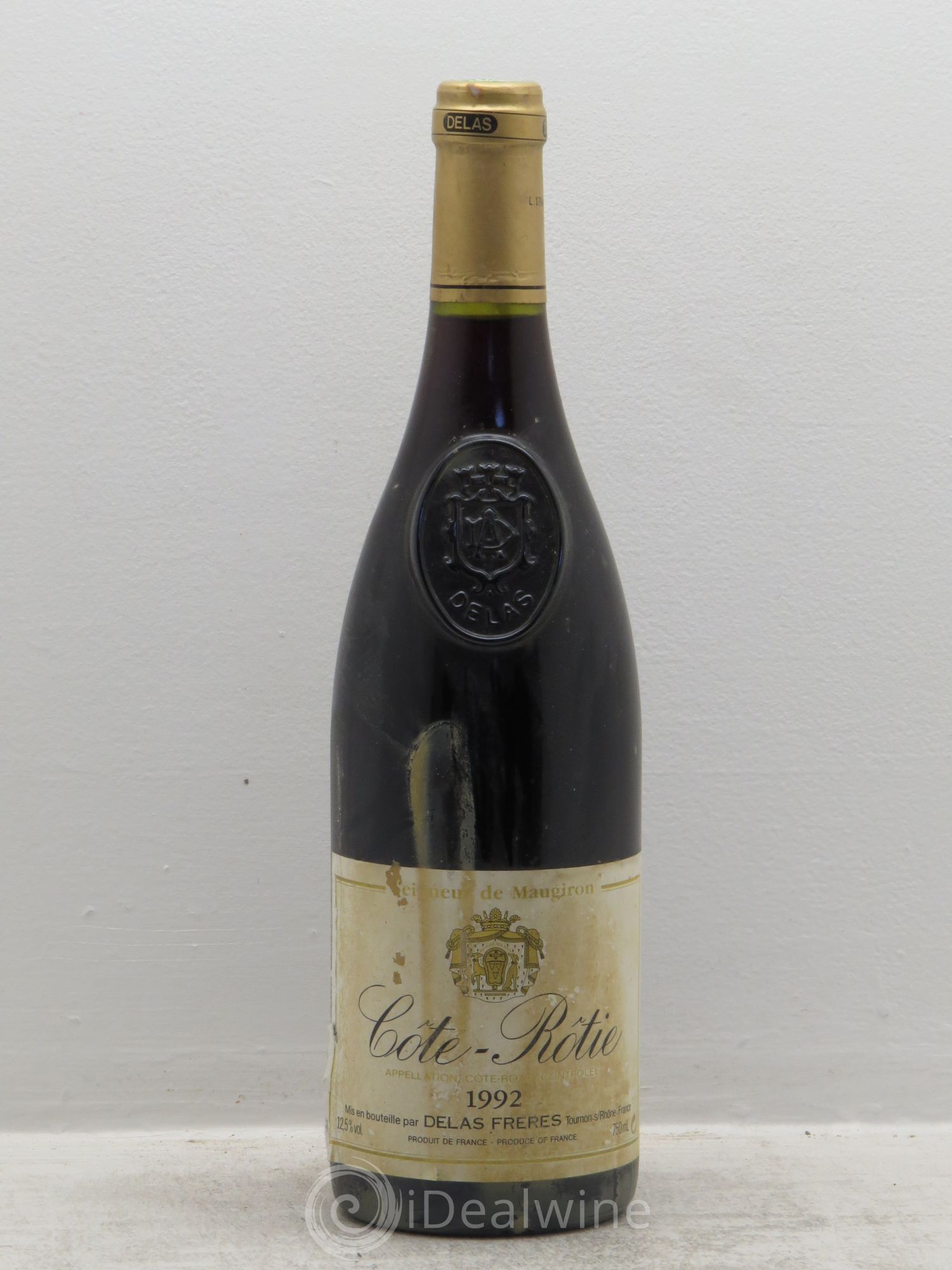 Côte-Rôtie Seigneur de Maugiron Delas Frères 1992 - Lot de 12 bouteilles - 0