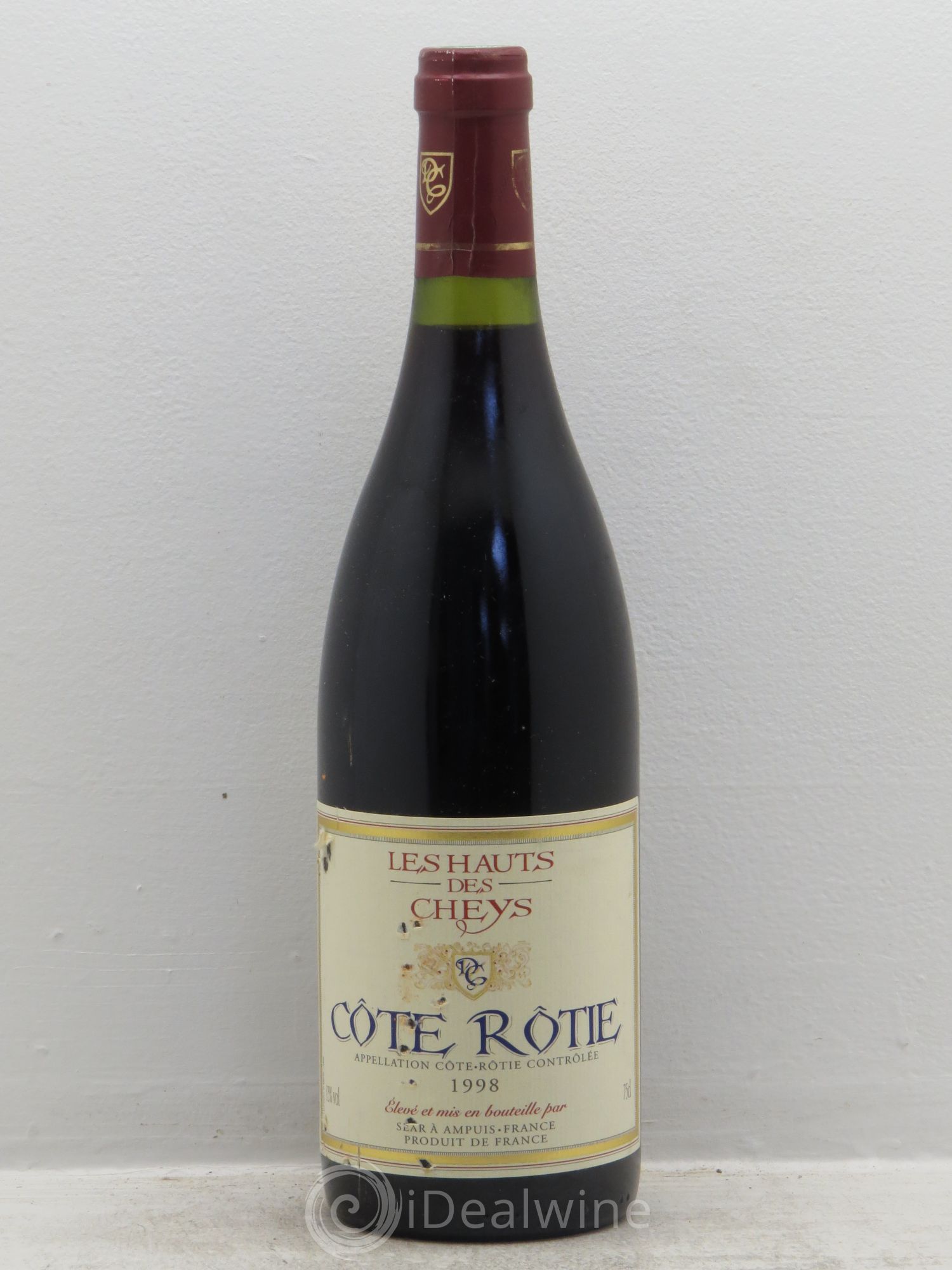 Côte-Rôtie Les Hauts de Cheys 1998 - Lot de 6 bouteilles - 0