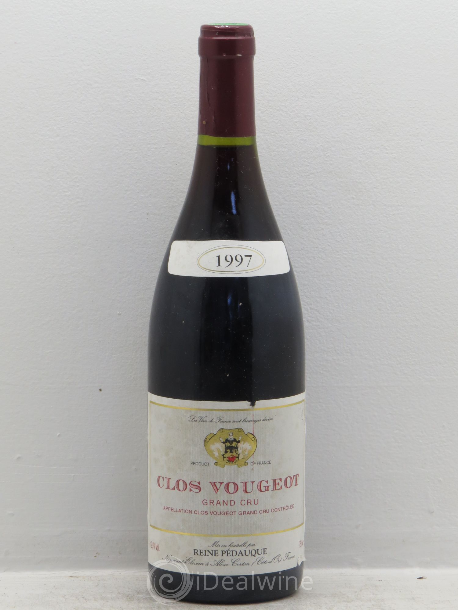 Clos de Vougeot Grand Cru Reine Pedauque 1997 - Lot de 6 bouteilles - 0