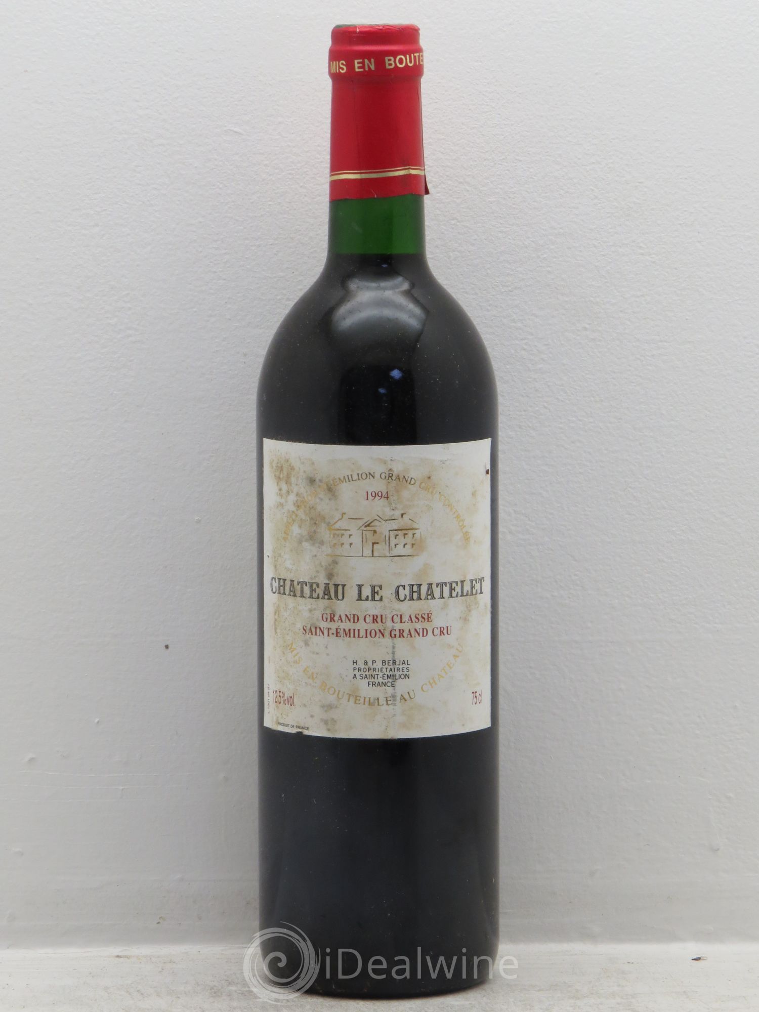 Saint-Émilion Château Chatelet 1994 - Posten von 12 Flaschen - 0